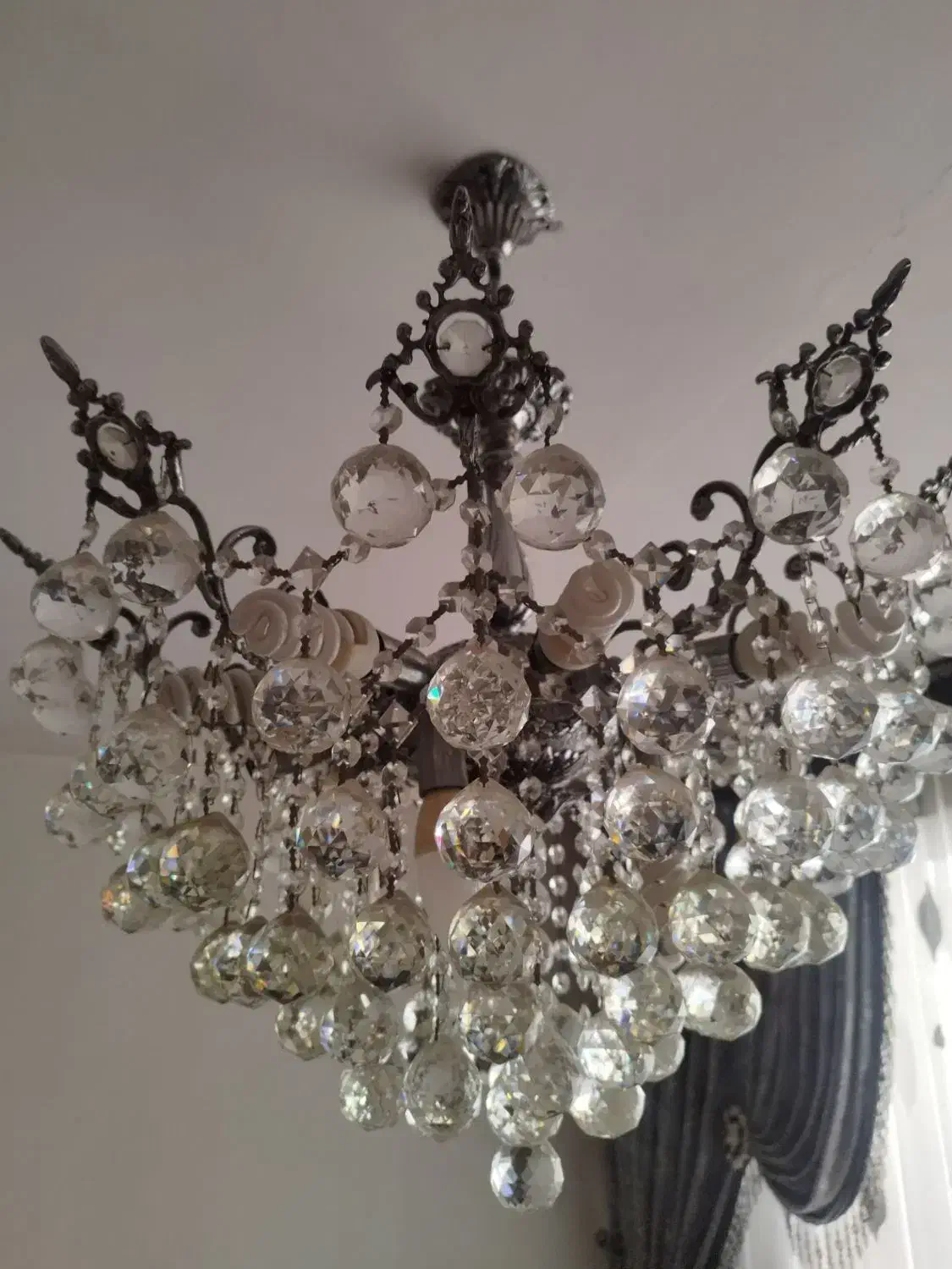 لوستر|لوستر و چراغ آویز|تبریز, |دیوار