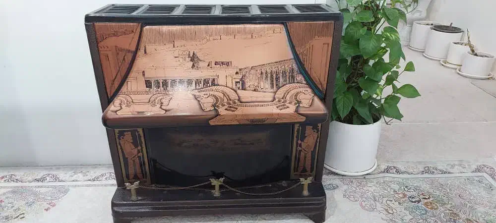 بخاری گازی شومینه ای|بخاری، هیتر، شومینه|بندر ماهشهر, |دیوار