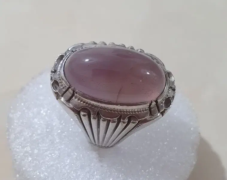 انگشتر عقیق سوسنی با رکاب مجید زنجان|جواهرات|تهران, شهرک طالقانی|دیوار