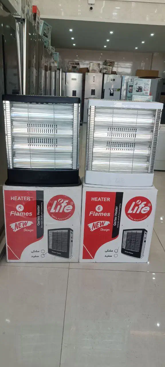 هیتر برقی- بخاری برقی- المنت- لایف مدل شش المنت|بخاری، هیتر، شومینه|کرمانشاه, |دیوار