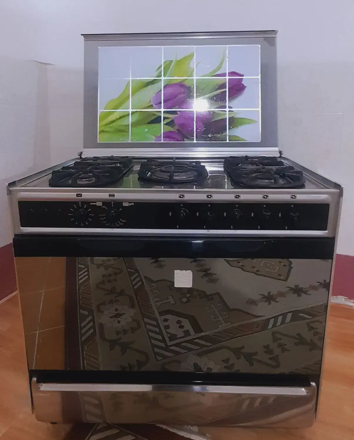 گاز پنج شعله فر دار سینجر|اجاق گاز و لوازم برقی پختوپز|سلماس, |دیوار