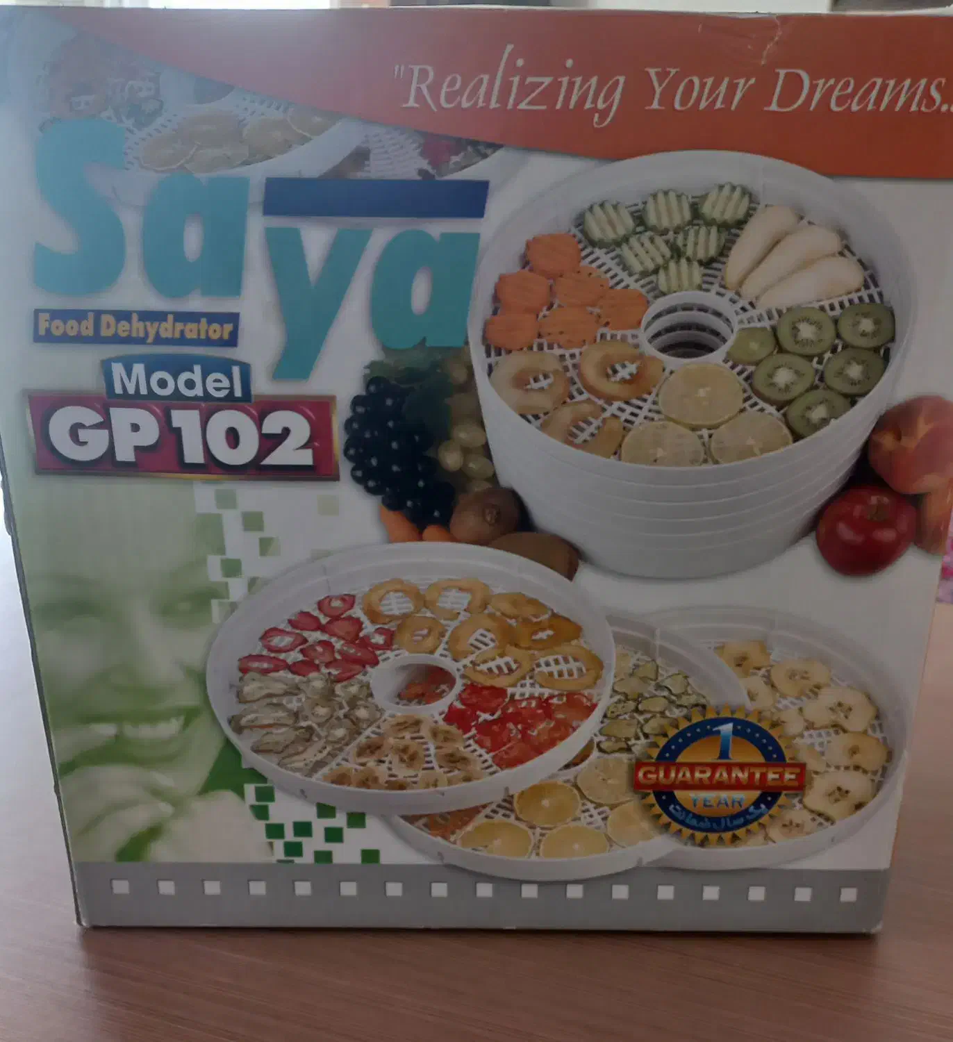 میوه خشک کن سایا و بخارپز ۳طبقه مولینکس|سایر لوازم برقی|زنجان, |دیوار