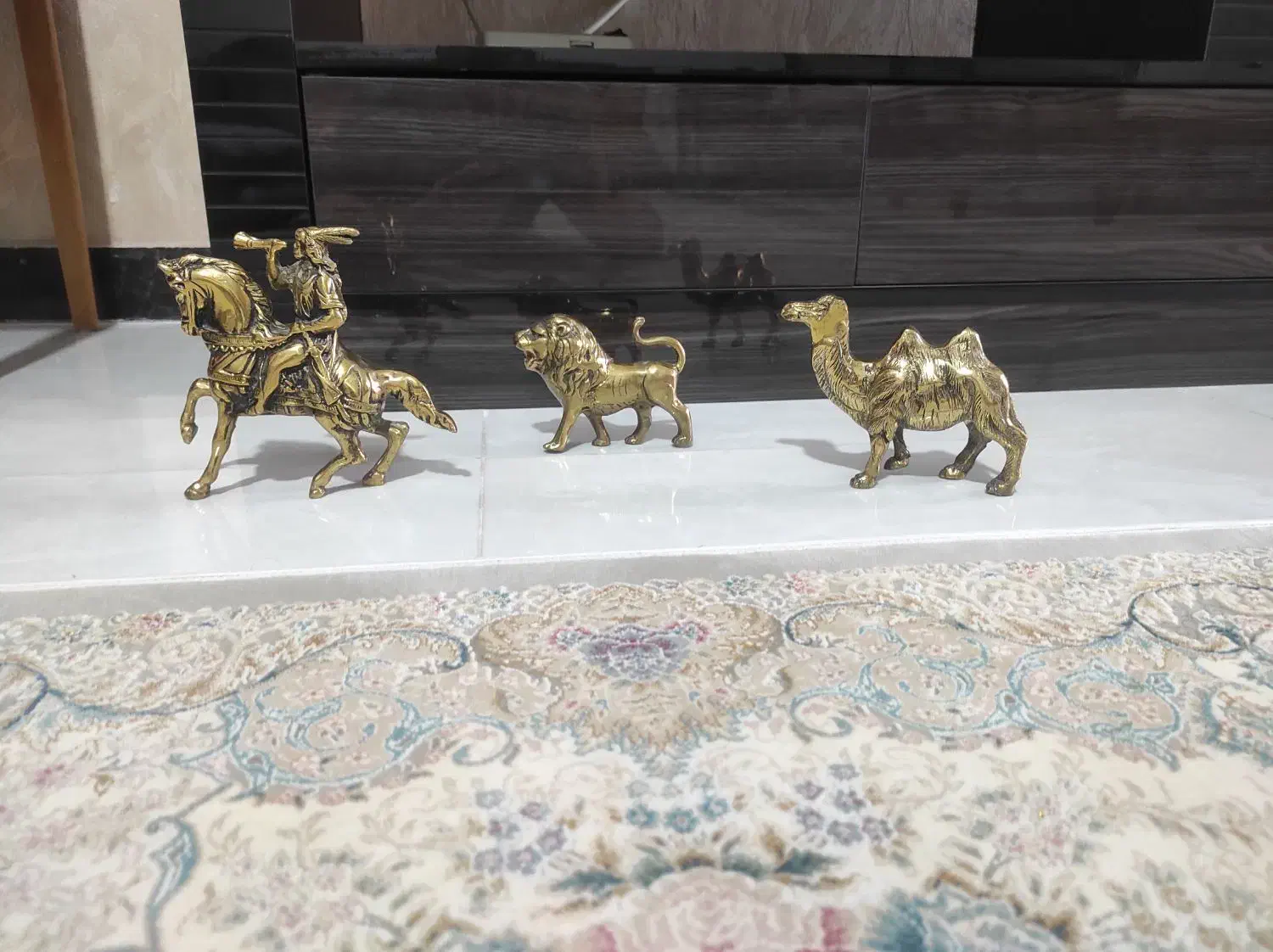 ۳عددمجسمه  برنز اصل اصل|مجسمه، تندیس، ماکت|خرم‌آباد, |دیوار