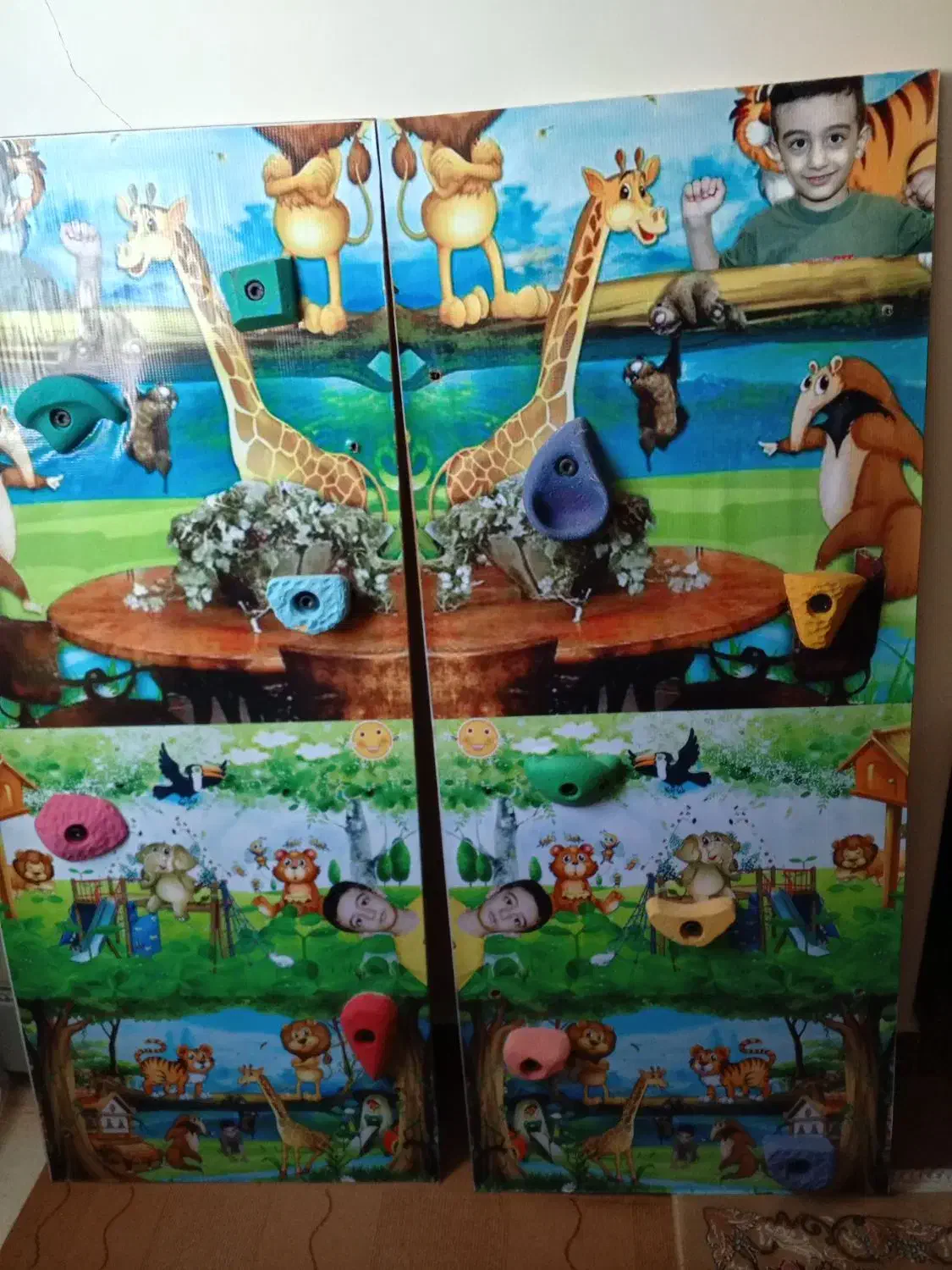 دیواره صخره نوردی کودک|کوهنوردی و کمپینگ|محمدشهر, محمدشهر|دیوار