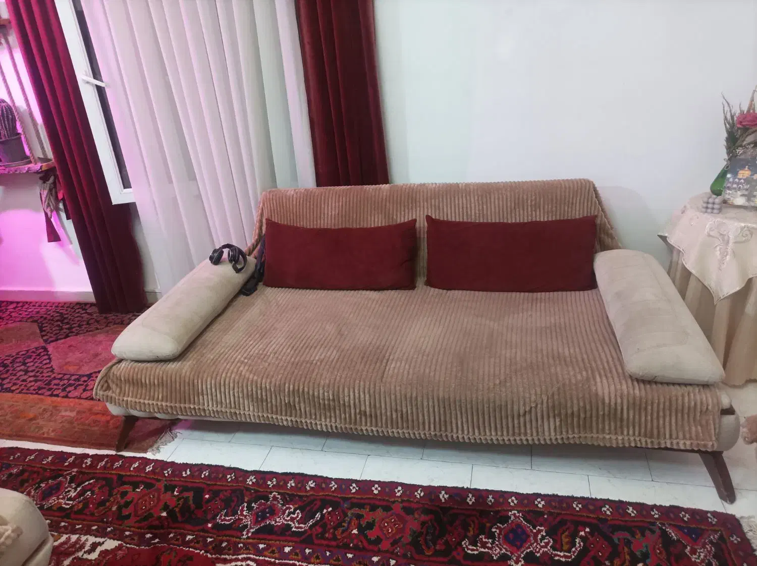 مبل کاناپه تخت خواب شو|تخت و سرویس خواب|قرچک, باقرآباد|دیوار