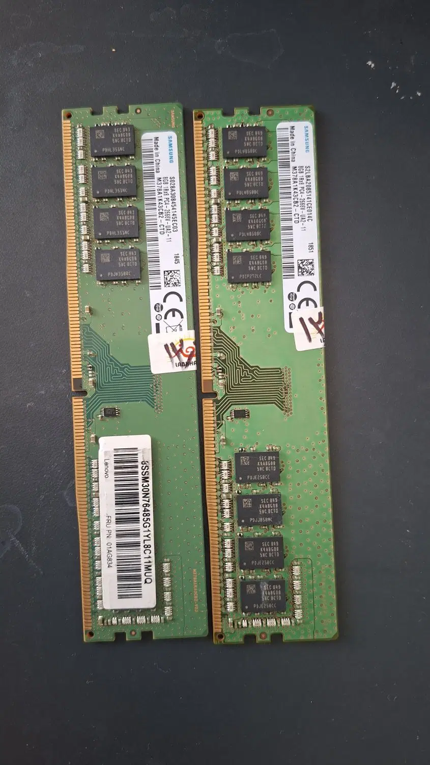 رم 8g DDR4 سامسونگ|قطعات و لوازم جانبی رایانه|تهران, شهید اسدی|دیوار