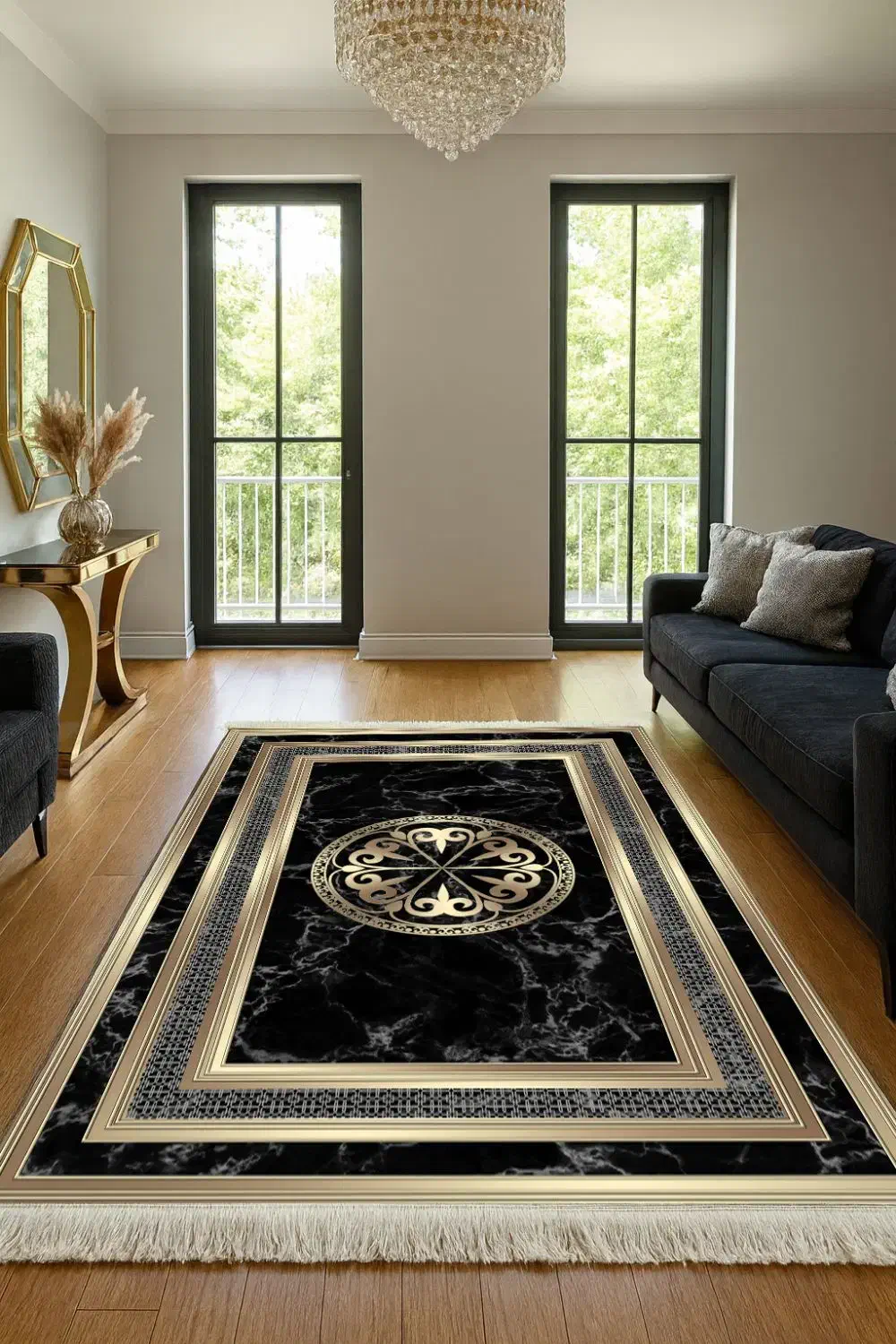 فرشینه مدرن|فرش|کرمانشاه, |دیوار