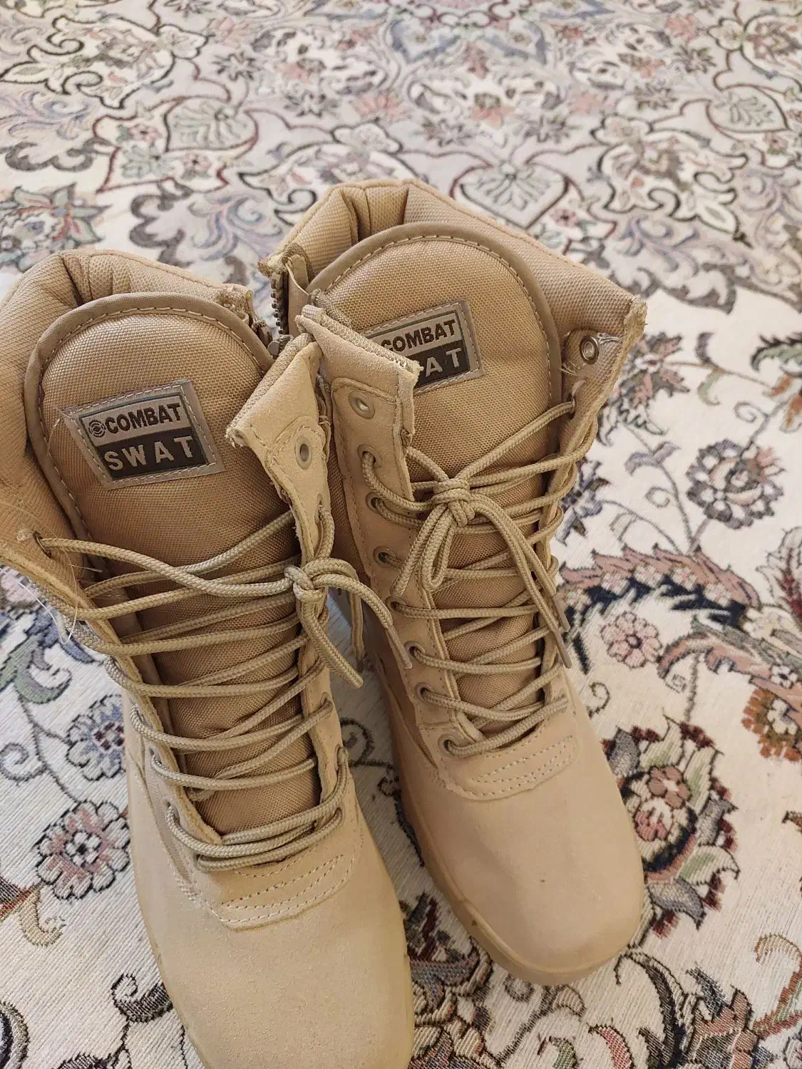 فروش یک جفت نیم پوت اصل|کیف، کفش، کمربند|رباط‌کریم, رباط‌کریم|دیوار