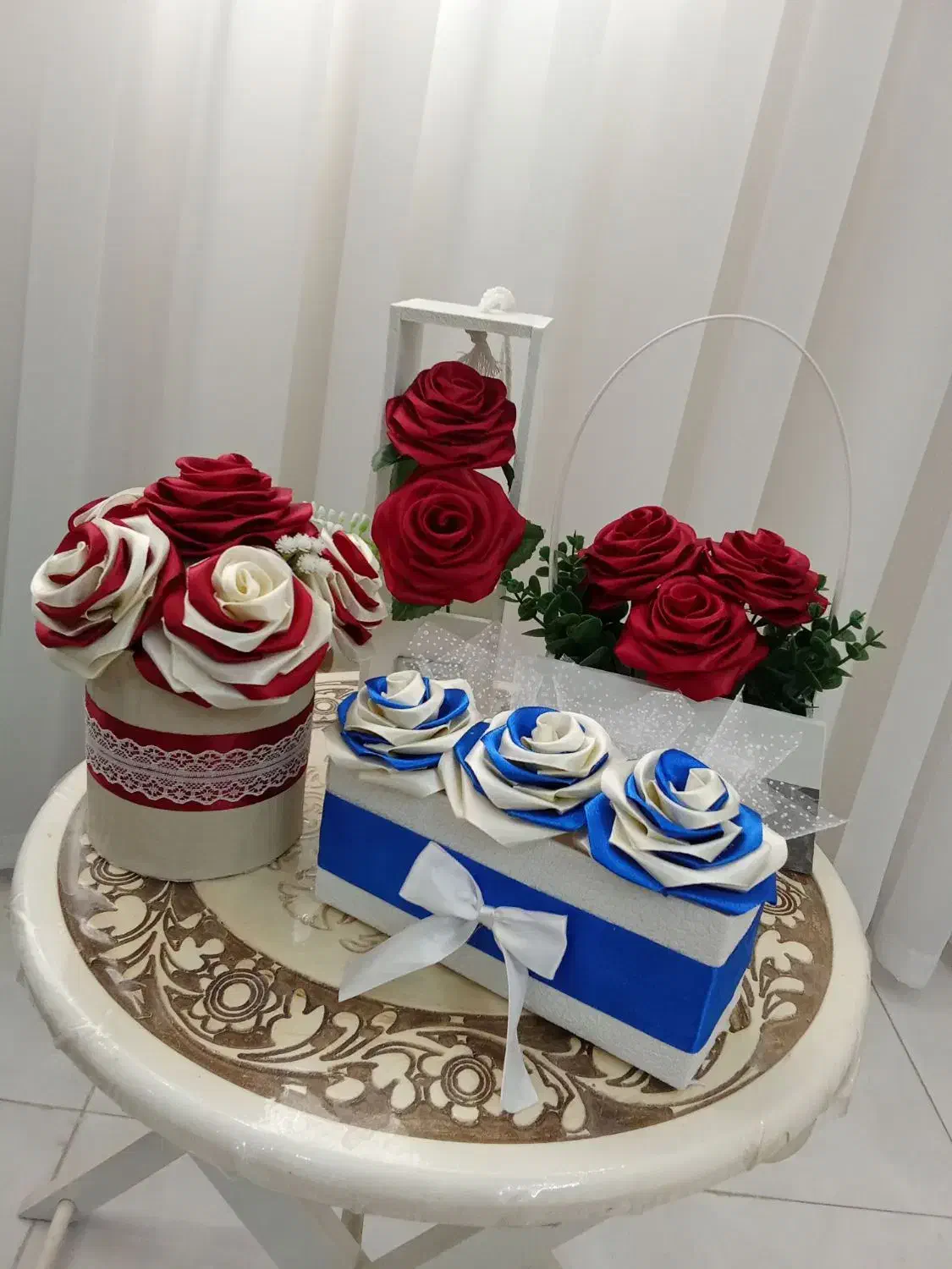 گل روبانی|گل مصنوعی|مشهد, پنجتن|دیوار