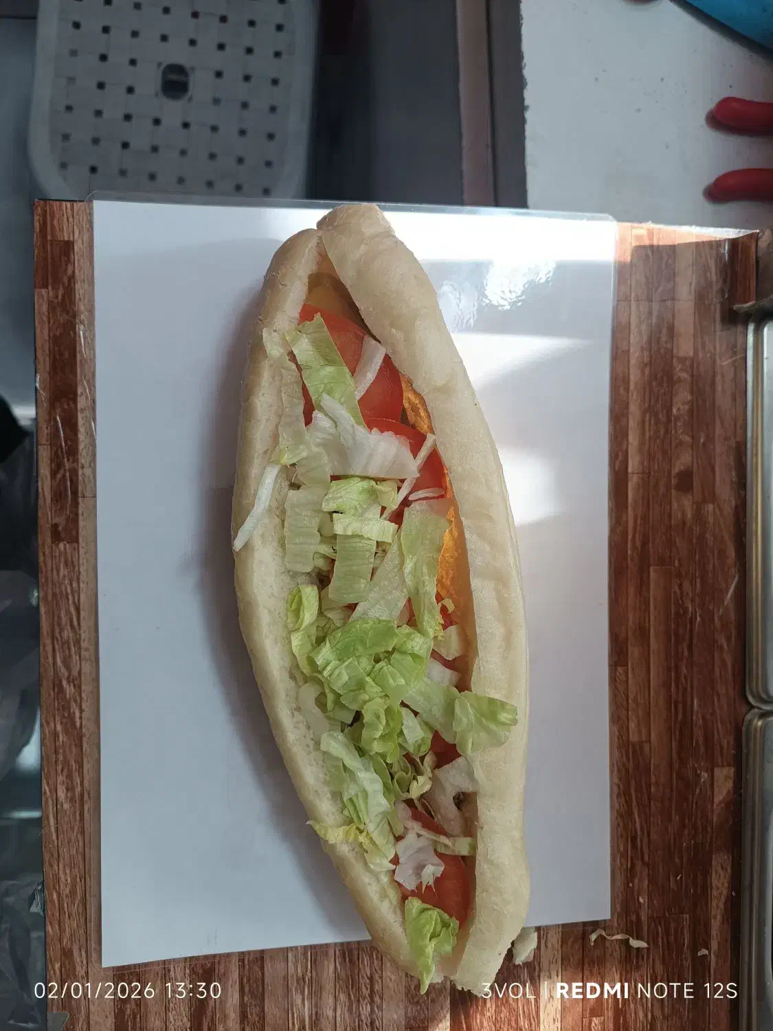 ساندویچ سرد|خوردنی و آشامیدنی|قم, قلعه کامکار|دیوار