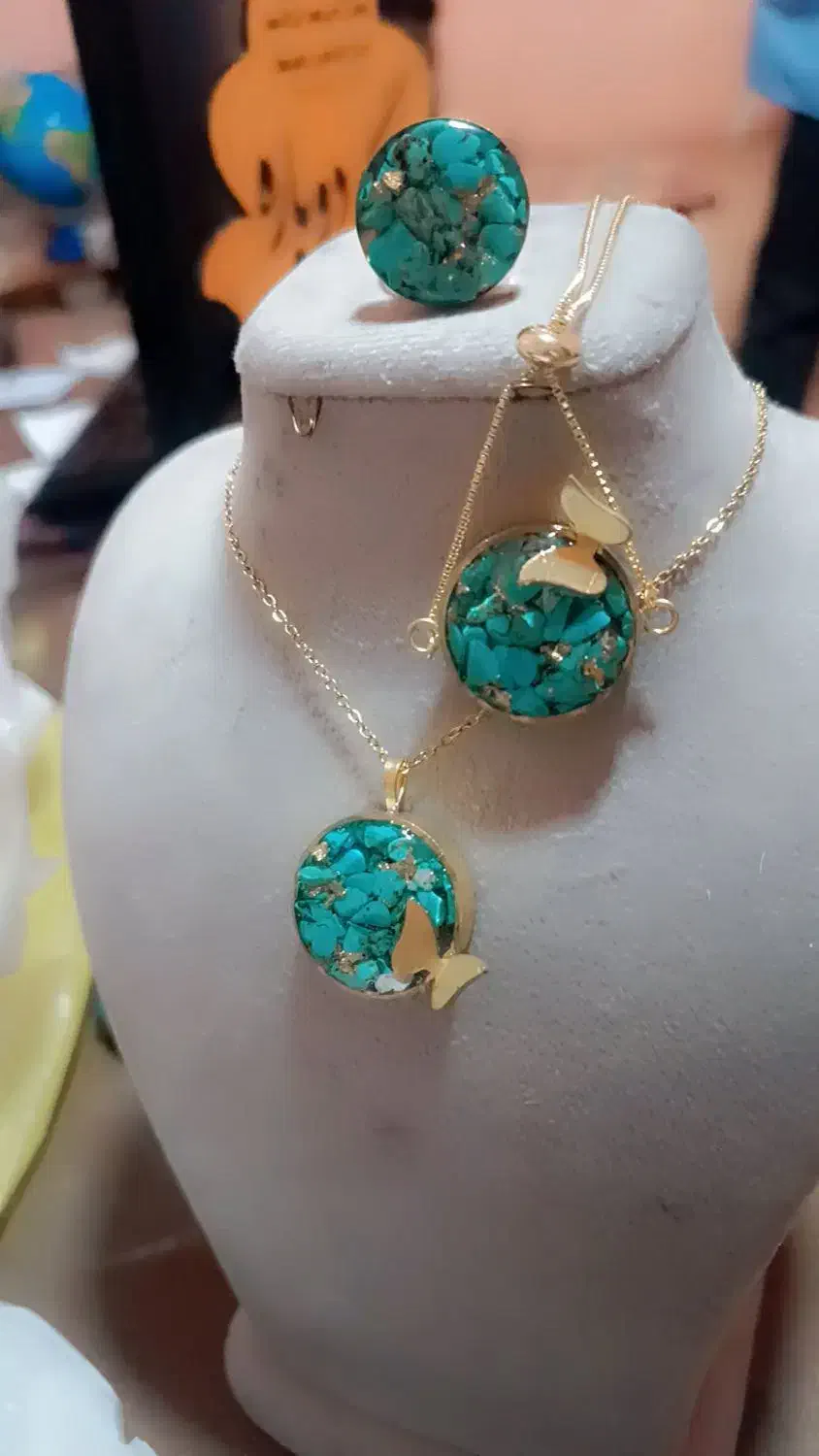 فروش زیورالات طرح سنگ|زیورآلات و اکسسوری|برازجان, |دیوار