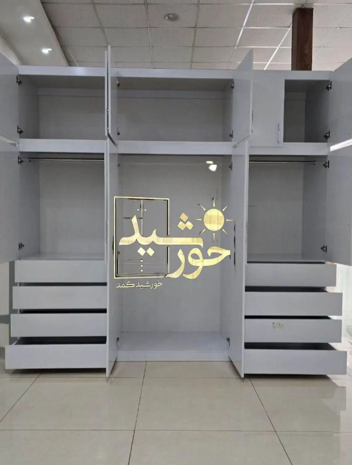 کمددیواری باکسی کمد دیواری متحرک عرض۲۶۰|جاکفشی، کمد، دراور|پردیس, فاز ۴|دیوار