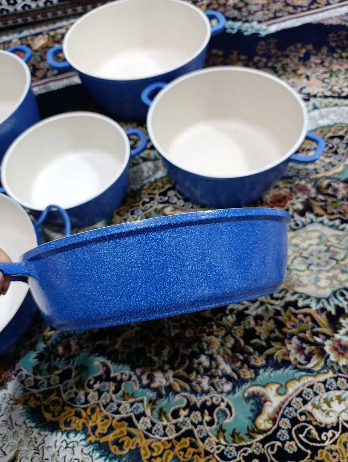 فروش سرویس قابلمه بازسازی شده|ظروف پختوپز|فومن, |دیوار