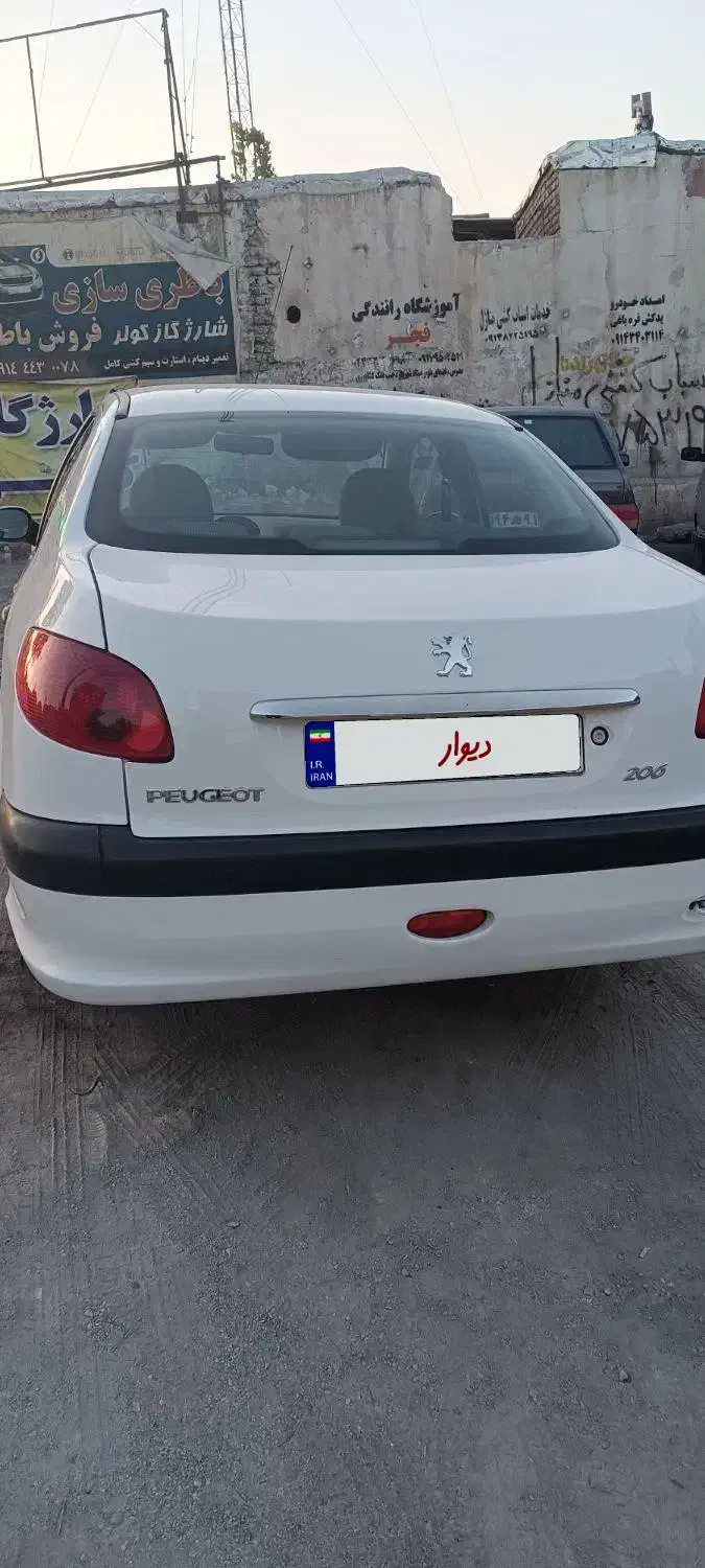 پژو 206 SD V8، مدل ۱۳۹۶|خودرو سواری و وانت|ارومیه, |دیوار
