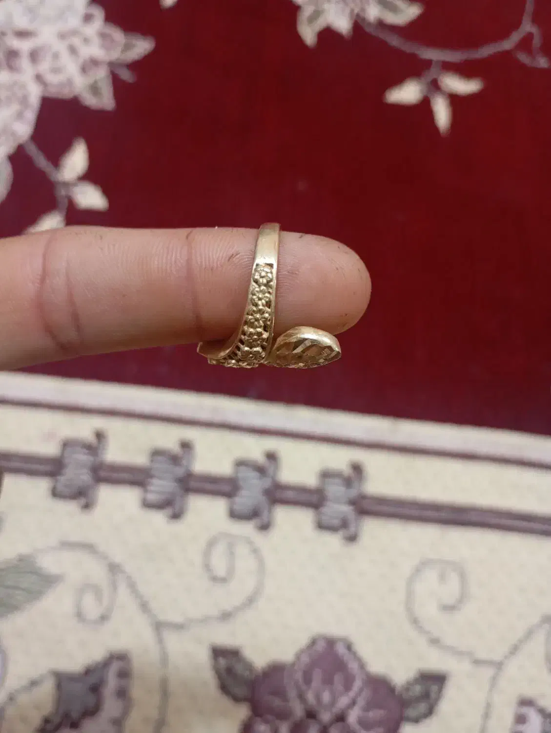 انگشتر طلا بفروش می‌رسد|جواهرات|نرماشیر, |دیوار