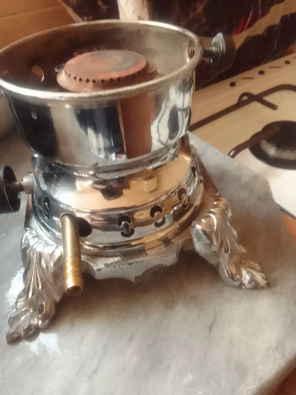 پایه سماور گازی|سماور، چای‌ساز، قهوه‌ساز|شهرضا, |دیوار