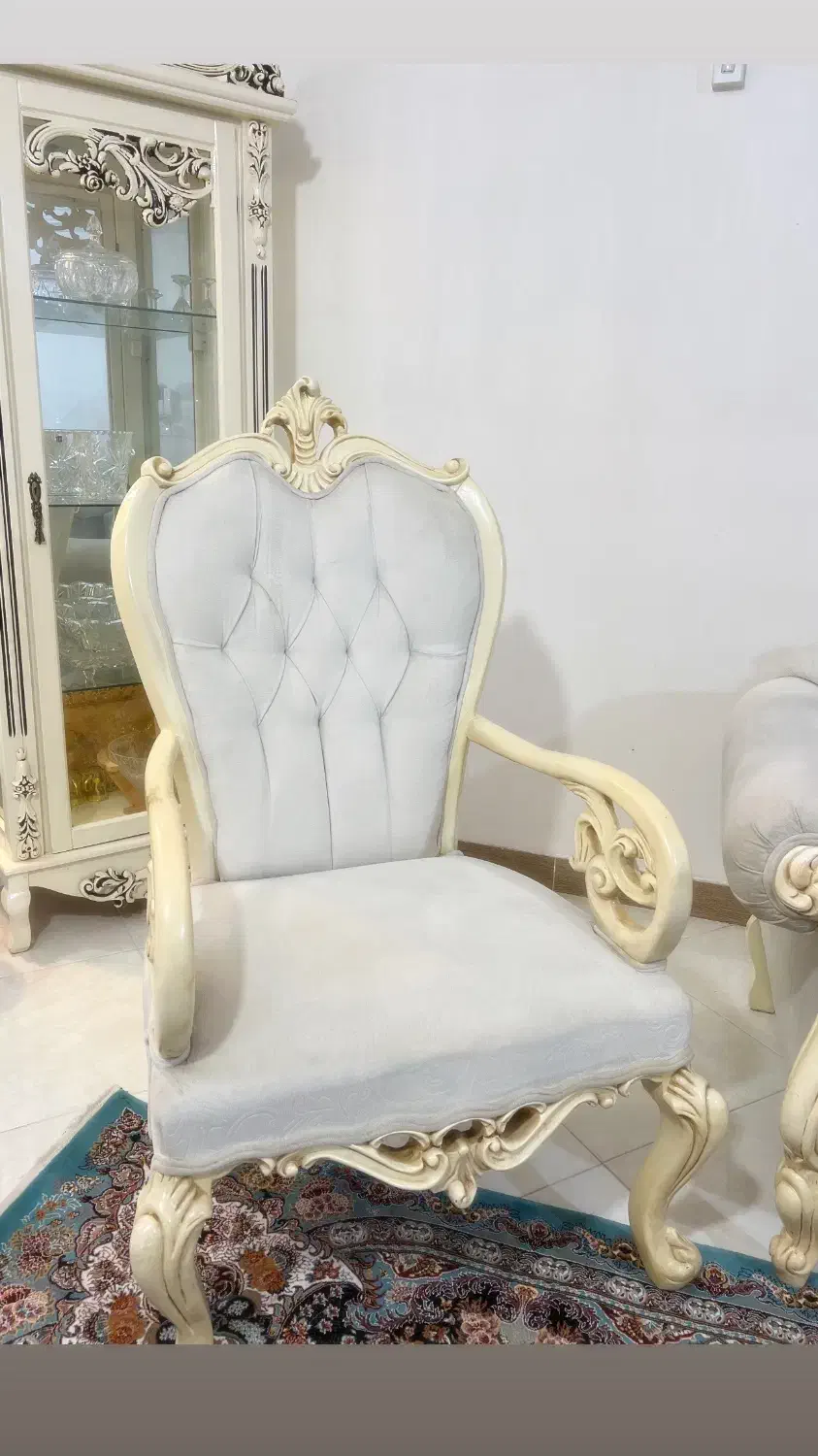 مبل ۷ نفره با جلو مبلی - و بوفه|مبلمان خانگی و میز عسلی|بندر گز, |دیوار