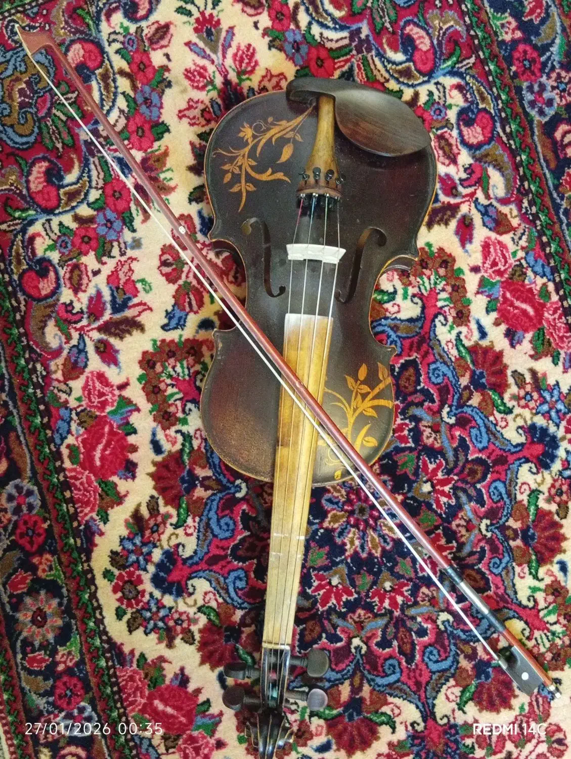 ویلن سوزوکی قدیمی4/4|ویولن|ملایر, |دیوار