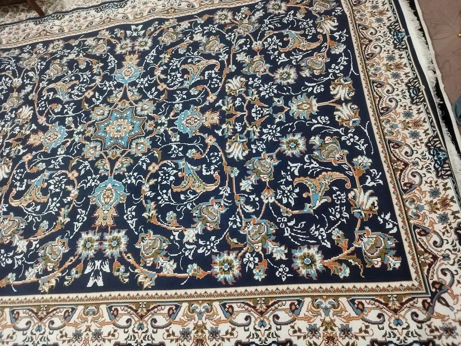 گلیم فرش 9 متری|گلیم، جاجیم، گبه|قم, کلهری|دیوار