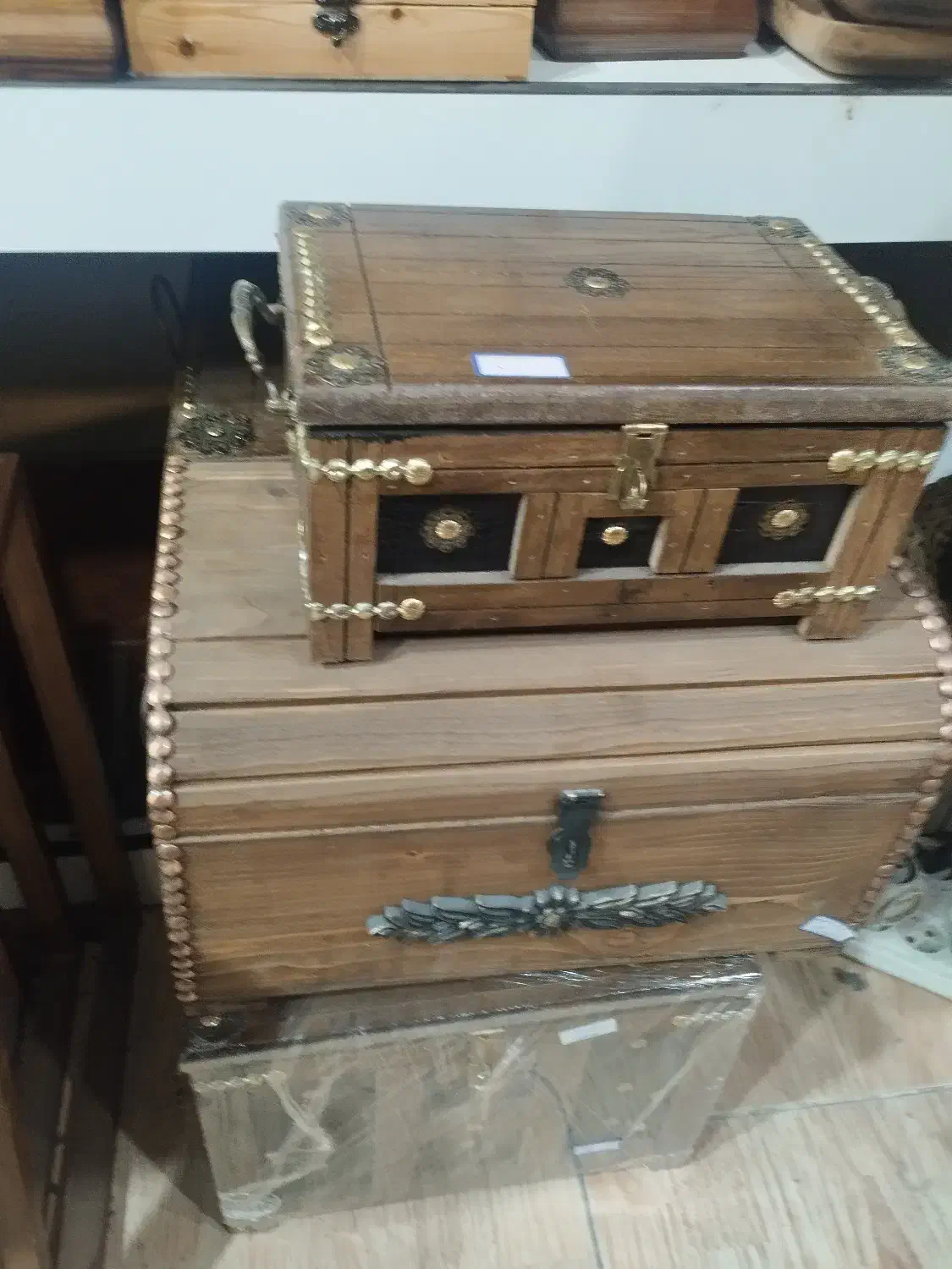 صندوقچه چوبی|صنایع دستی و سایر لوازم تزئینی|گنبد کاووس, |دیوار