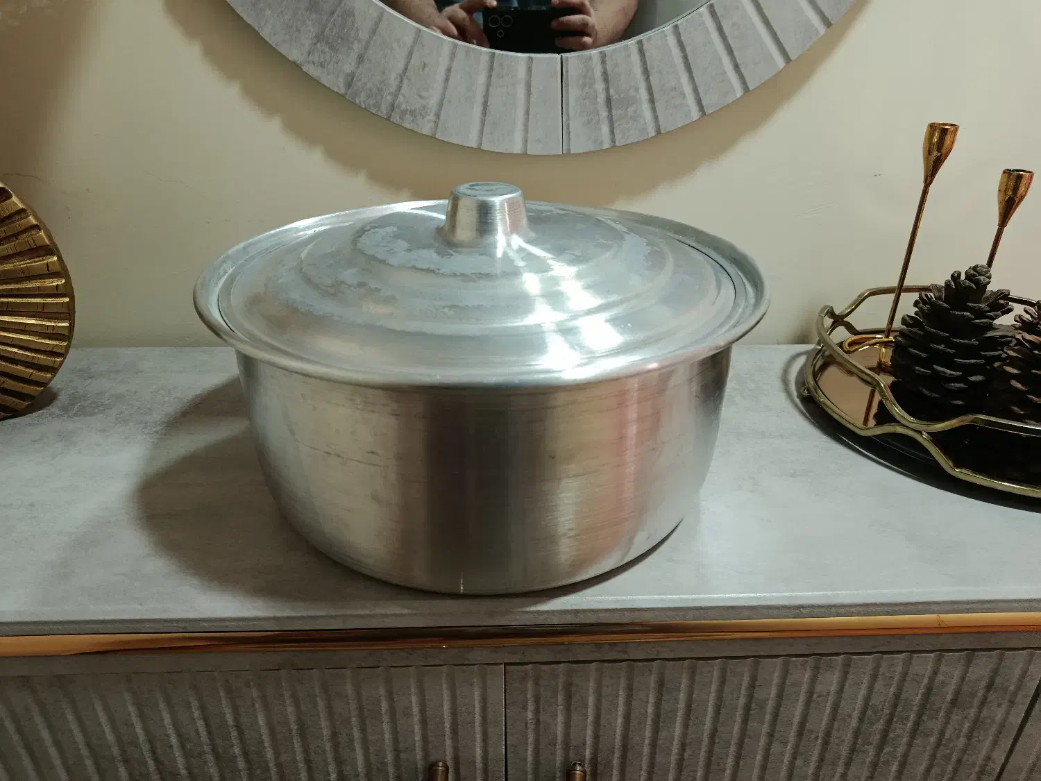 قابلمه روحی بزرگ سایز 36|ظروف پختوپز|تهران, دولاب|دیوار