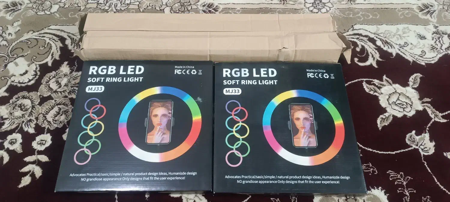 رینگ لایتMJ33|دوربین عکاسی و فیلم‌برداری|خرمشهر, |دیوار