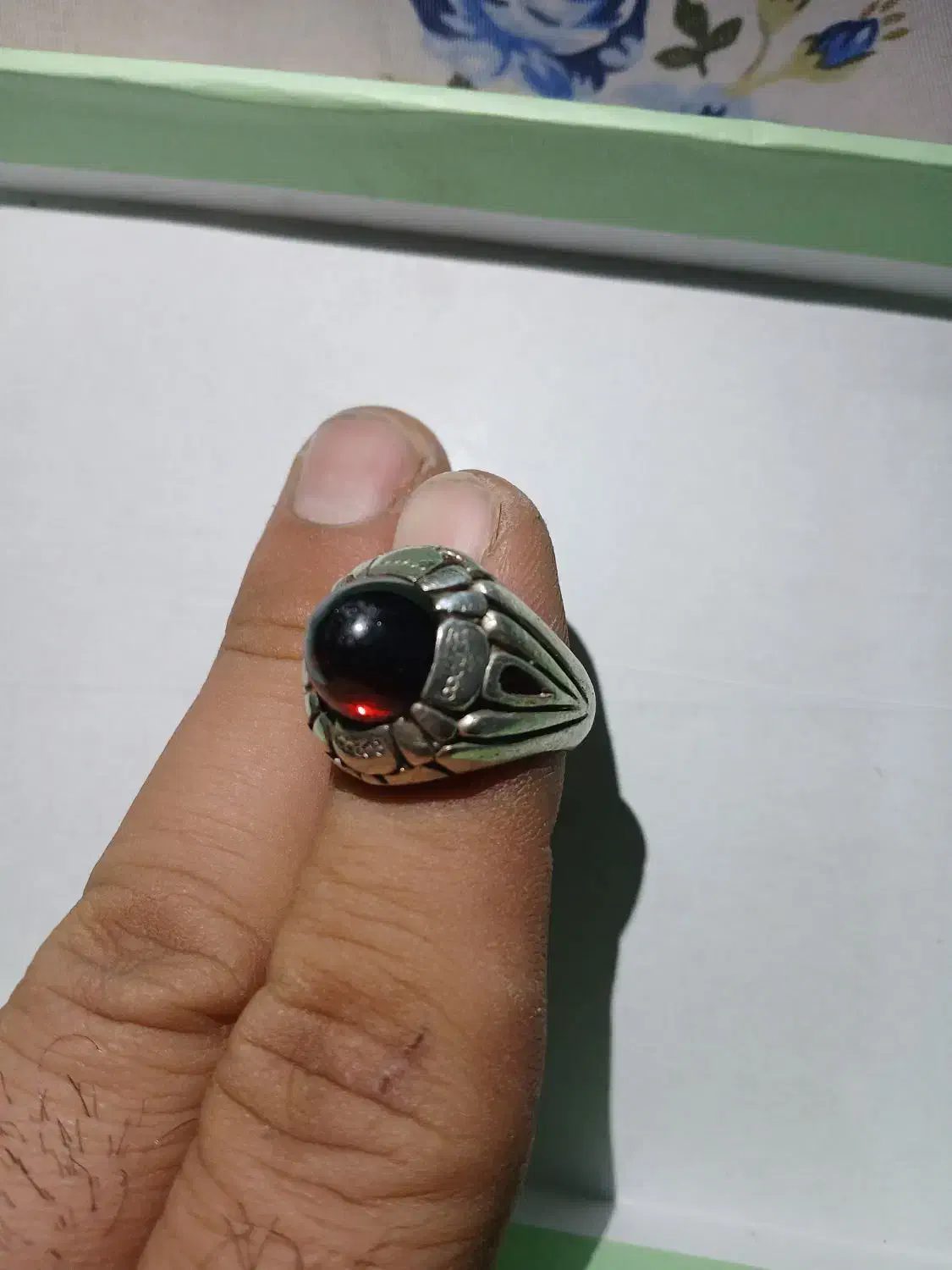 انگشتر نقره اصل|جواهرات|تبریز, |دیوار