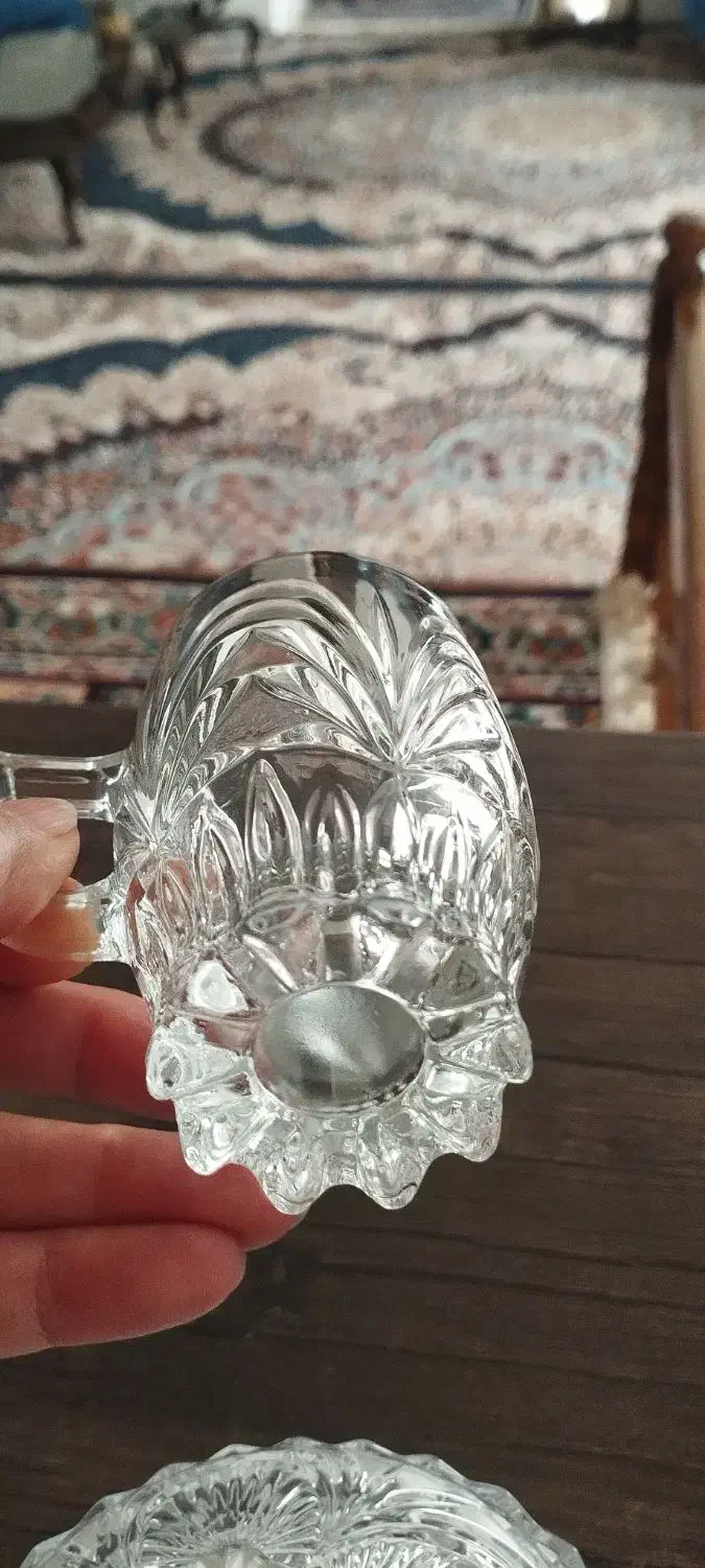 ۲ دست لیوان چای خوری و ۴ قندان ست لیوانها|ظروف سرو و پذیرایی|مشهد, الهیه|دیوار