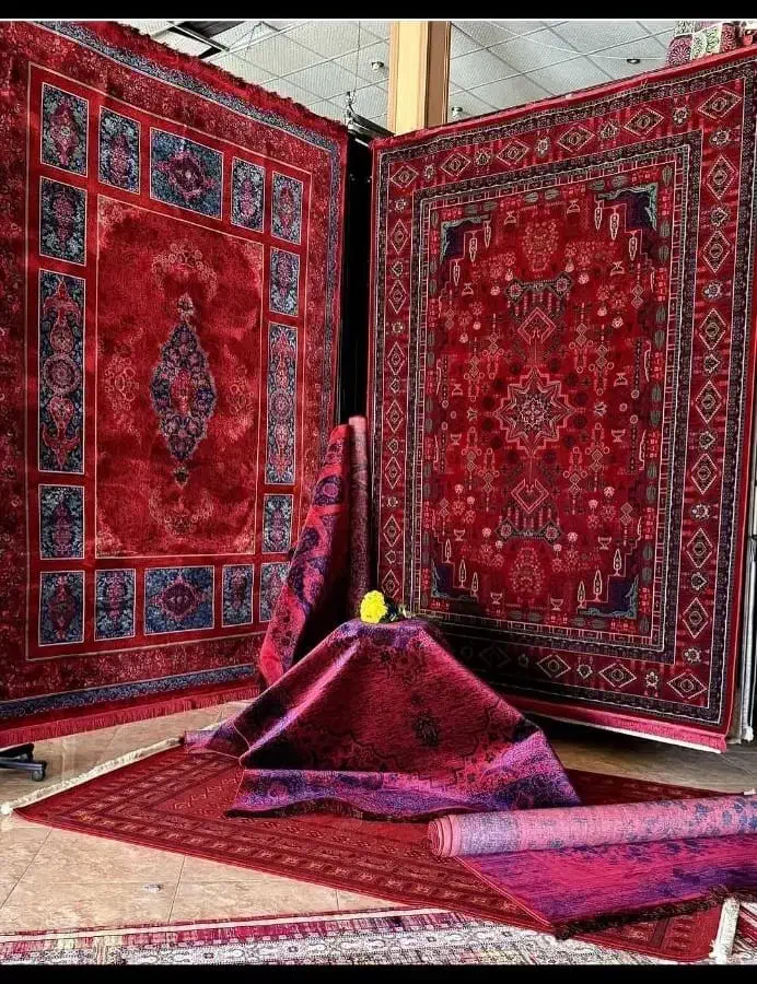 فروش انواع فرش بیش از 500طرح و رنگ جذاب|فرش|خرمشهر, |دیوار