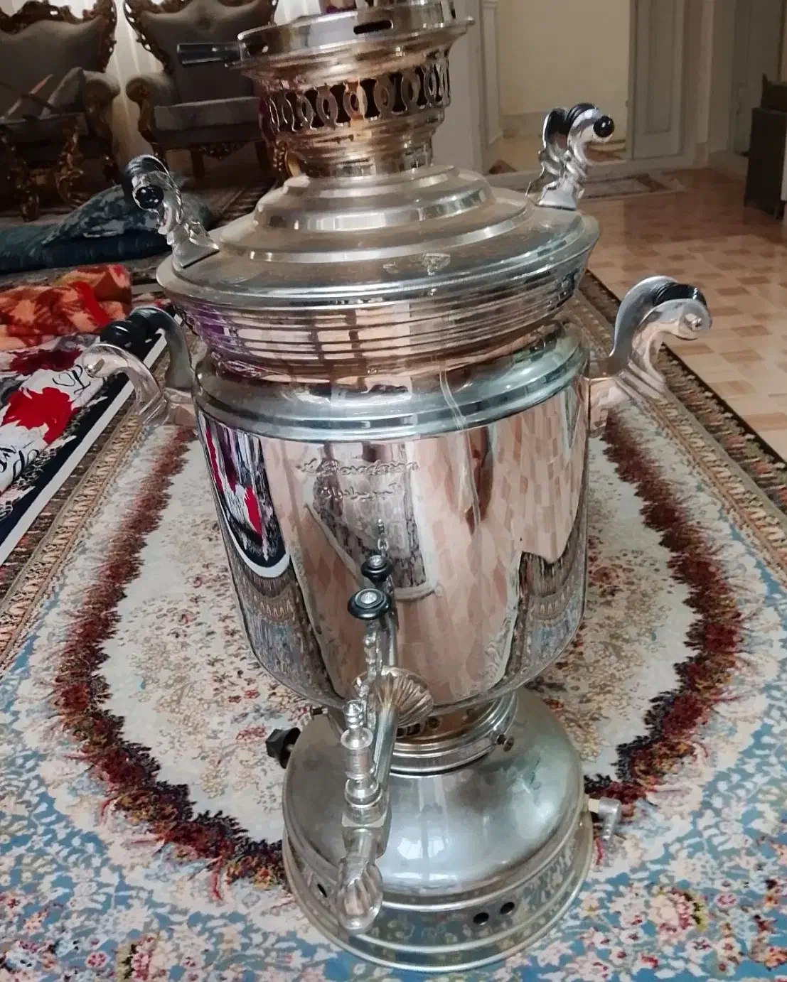 سماور ۲۰لیتری درحدنو.سالم|قوری، کتری، قهوه‌ساز دستی|اردبیل, |دیوار