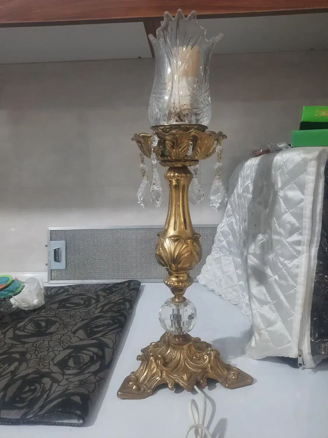 سلام جفت شمعدانی سالم|صنایع دستی و سایر لوازم تزئینی|بندر دیر, |دیوار