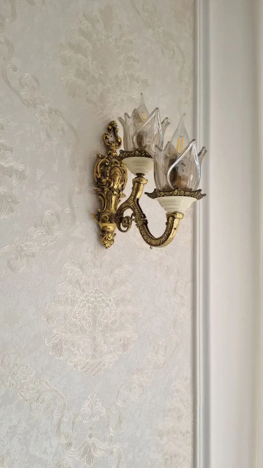 لوستر برنج و سرامیک|لوستر و چراغ آویز|مشهد, رضاشهر|دیوار