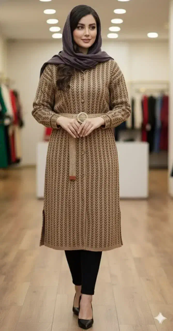 مانتو پشمی پاییزه|لباس|رفسنجان, |دیوار