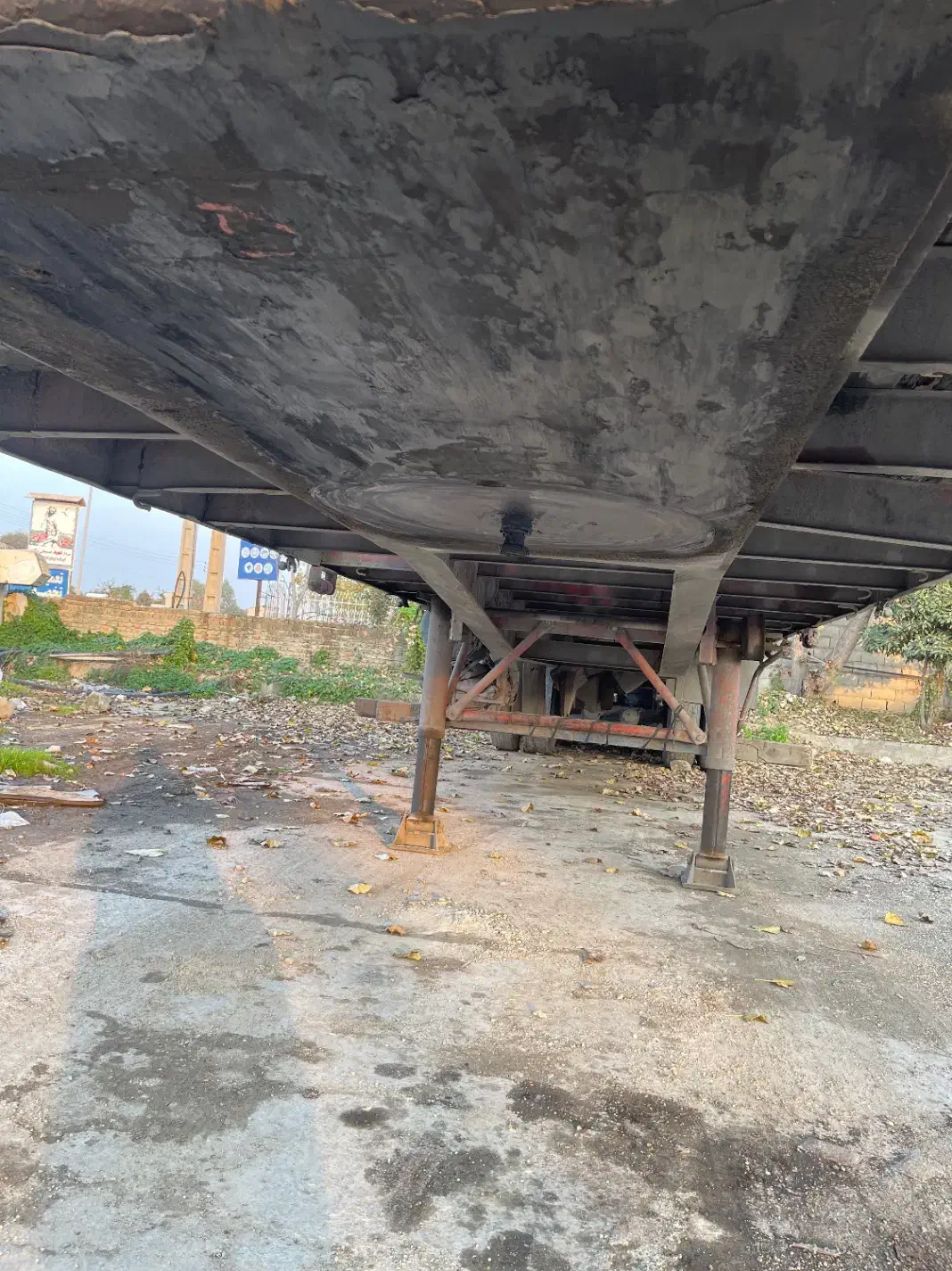 تریلی کفی ۱۳/۱۰|خودرو سنگین|گلوگاه, |دیوار