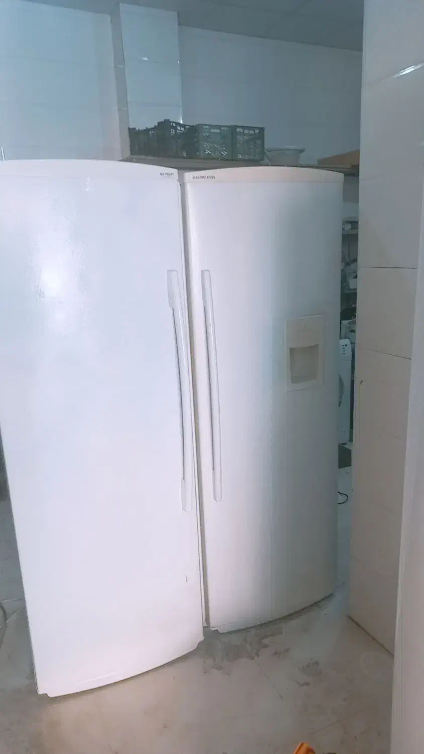 یخچال وفریزر دوقلو بدون برفک الکترو استیل|یخچال و فریزر|لردگان, |دیوار