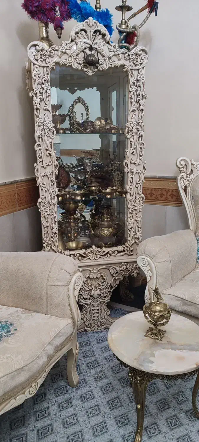 میزغذاخوری ۳نفره وبوفه|میز و صندلی غذاخوری|قنوات, |دیوار