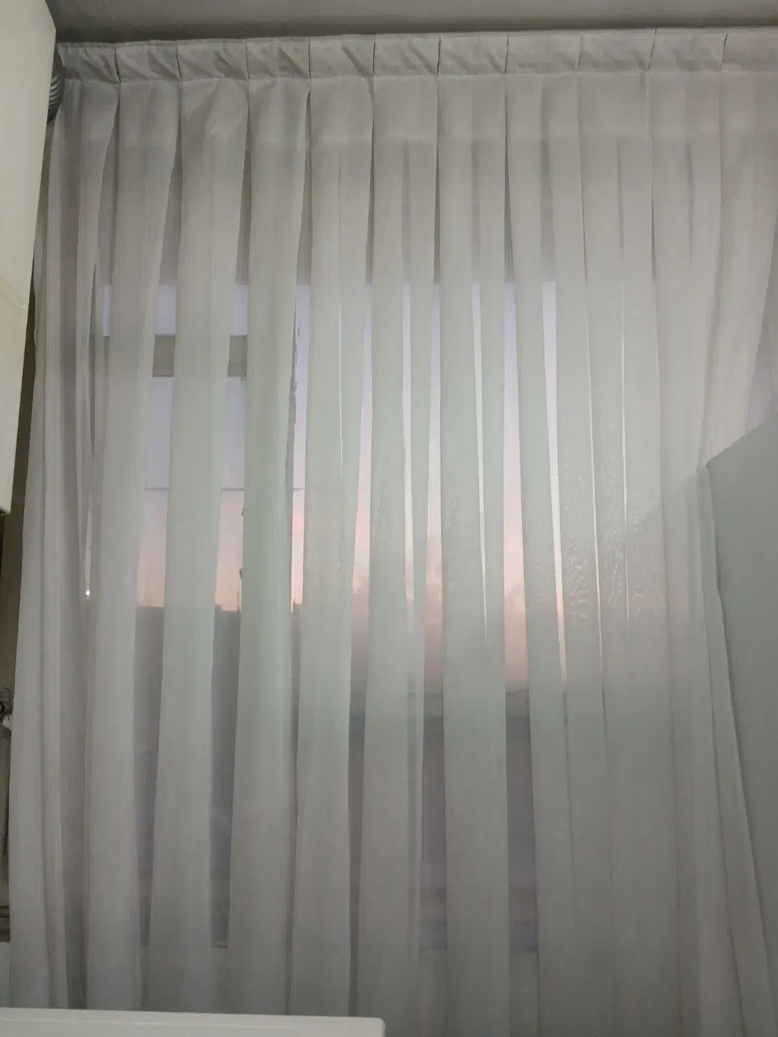 پرده حریر ساده|پرده، رانر، رومیزی|مشهد, کارمندان دوم|دیوار