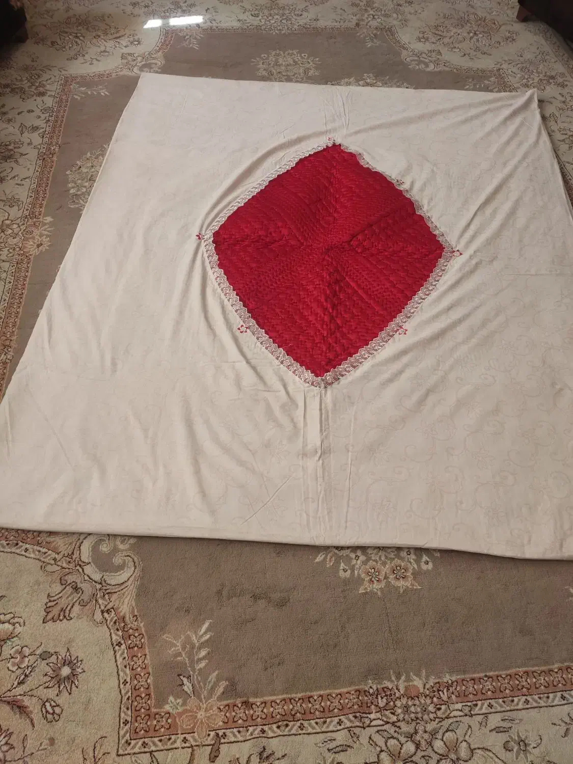 لحاف دونفره ی نو|رختخواب، بالش، پتو|شیراز, شهرک بهار|دیوار