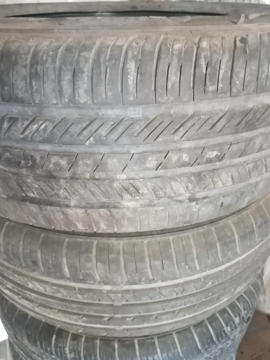 چهار عدد رنگ ۱۵ با لاستیک۲۰۵خارجی|قطعات یدکی و لوازم جانبی|دهدشت, |دیوار