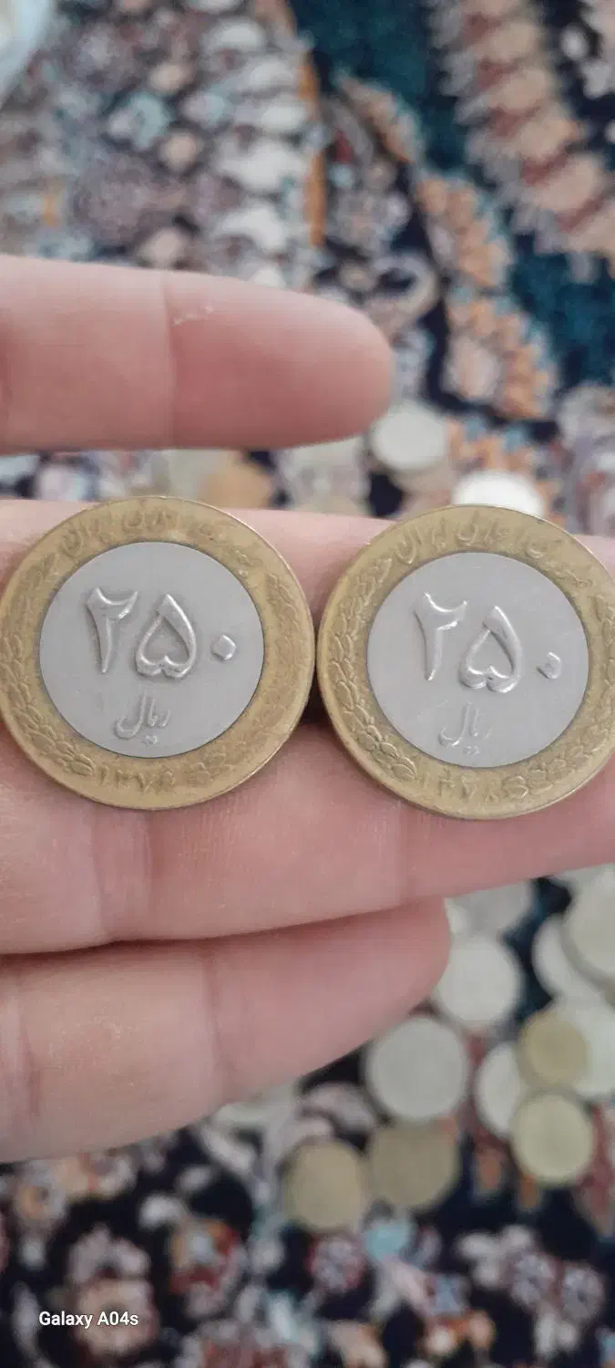 سکه فلزی و ۵۰۰تومنی تمیز|کلکسیون سکه، تمبر، اسکناس|تبریز, |دیوار