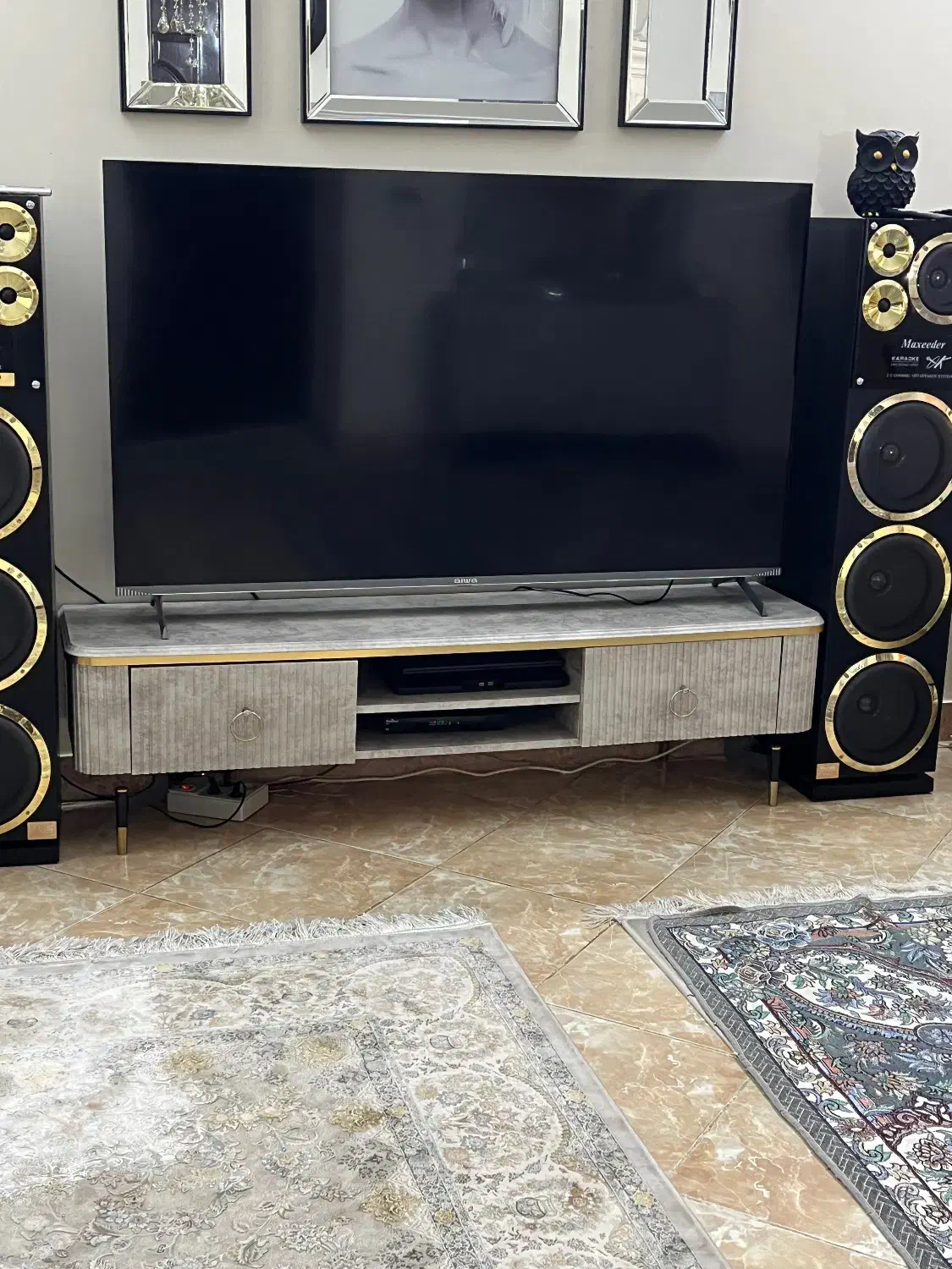 کنسول و میزتی وی|میز تلویزیون|ری, شهید غیوری (ابن باویه)|دیوار