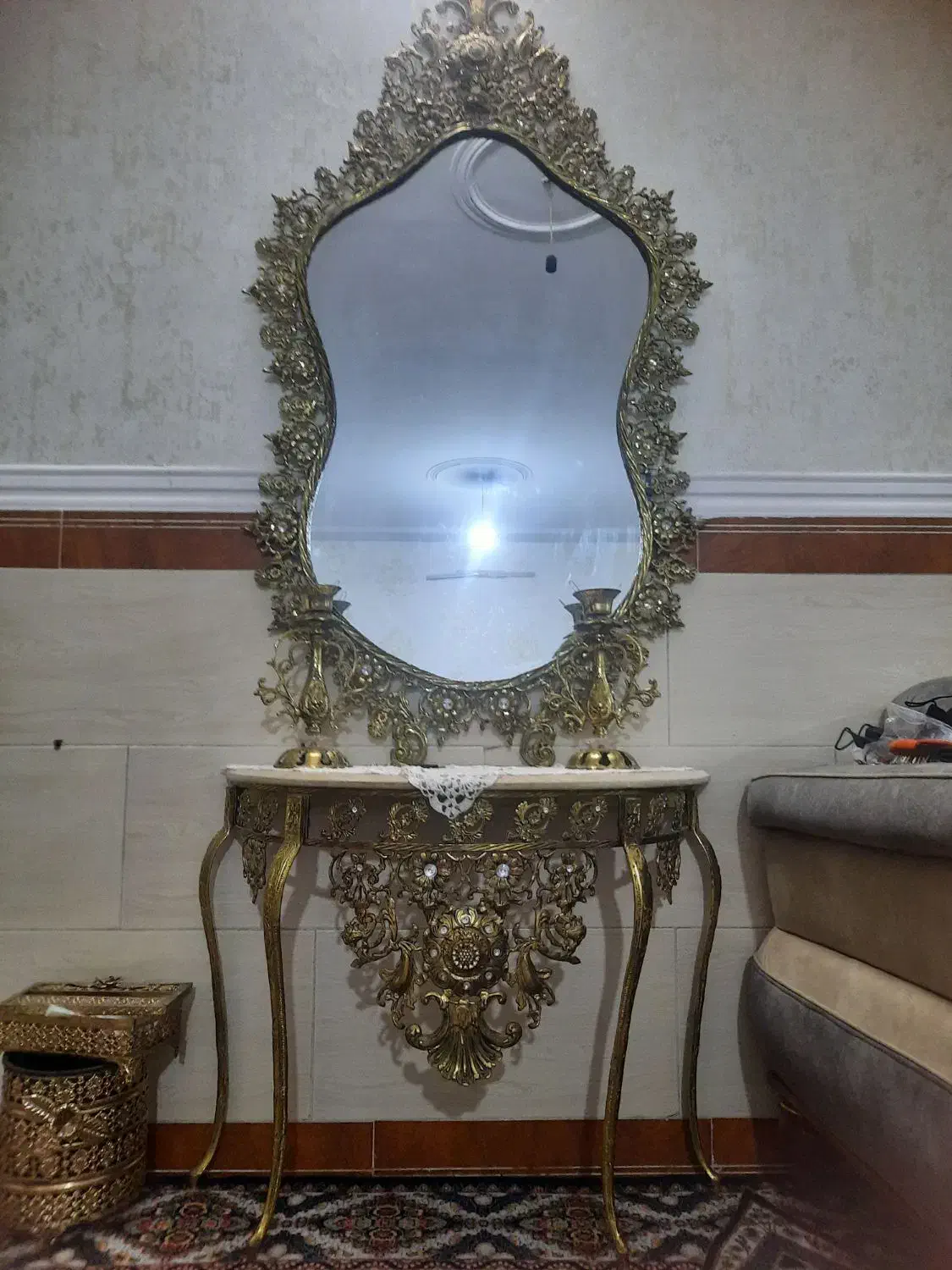 بوفه ساعت اینده کنسول میز تلویزون|مبلمان خانگی و میز عسلی|ورامین, ورامین|دیوار