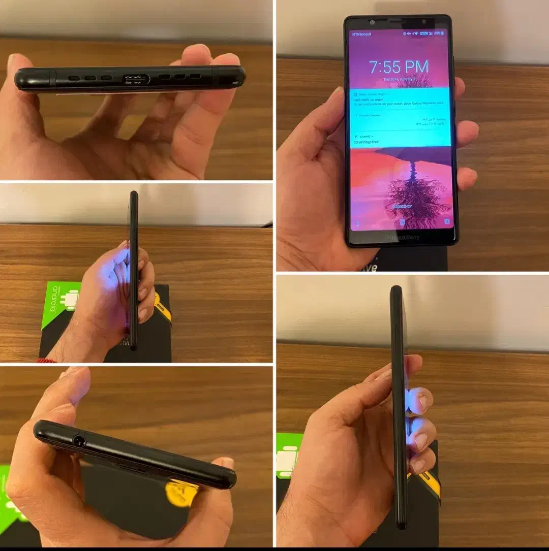 گوشی خوشنام ازبرندی مشهور بلکبریEvole|موبایل|جیرفت, |دیوار