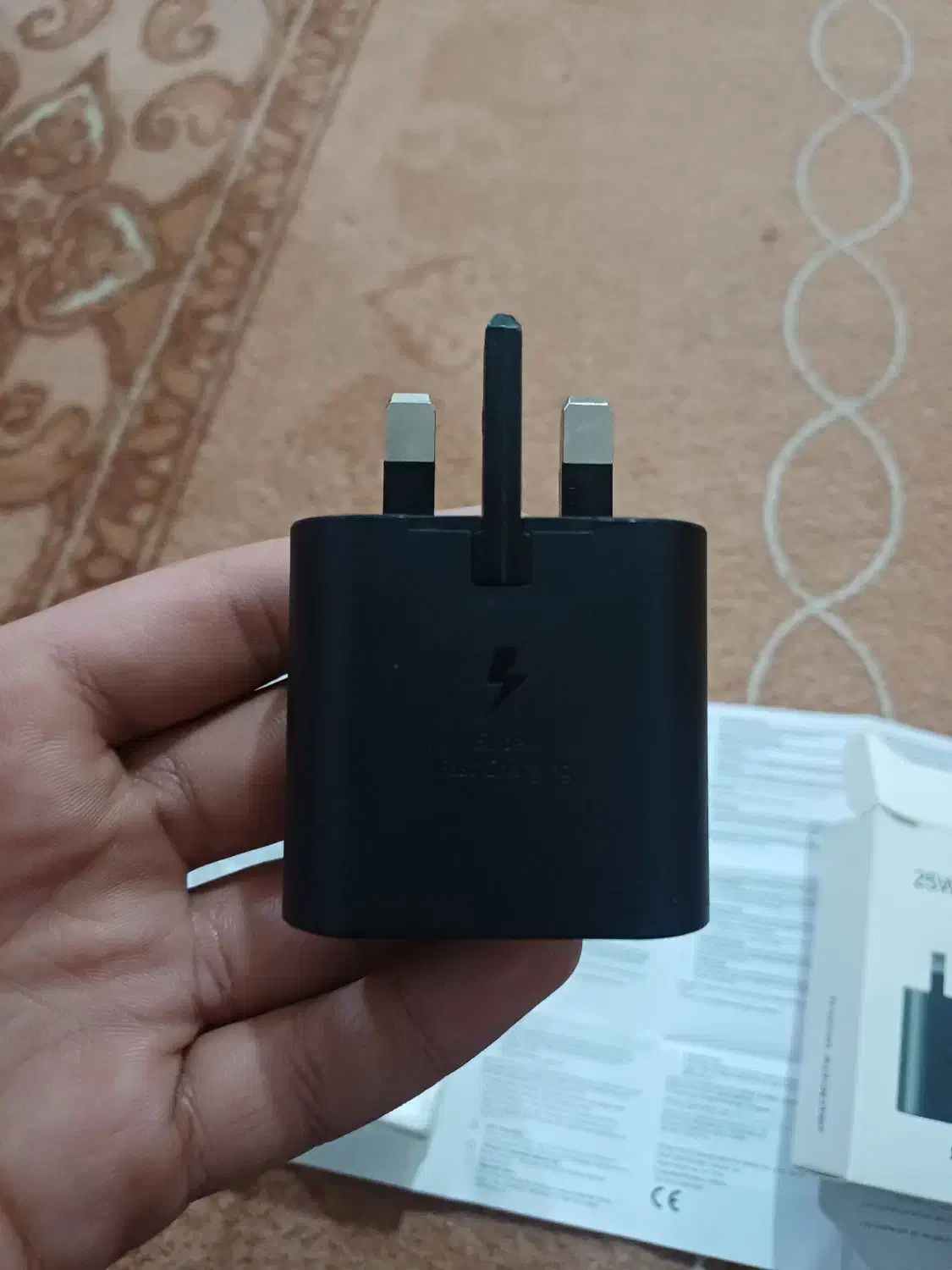 شارژر اصلی سامسونگ 25w|لوازم جانبی موبایل و تبلت|خمینیشهر, |دیوار