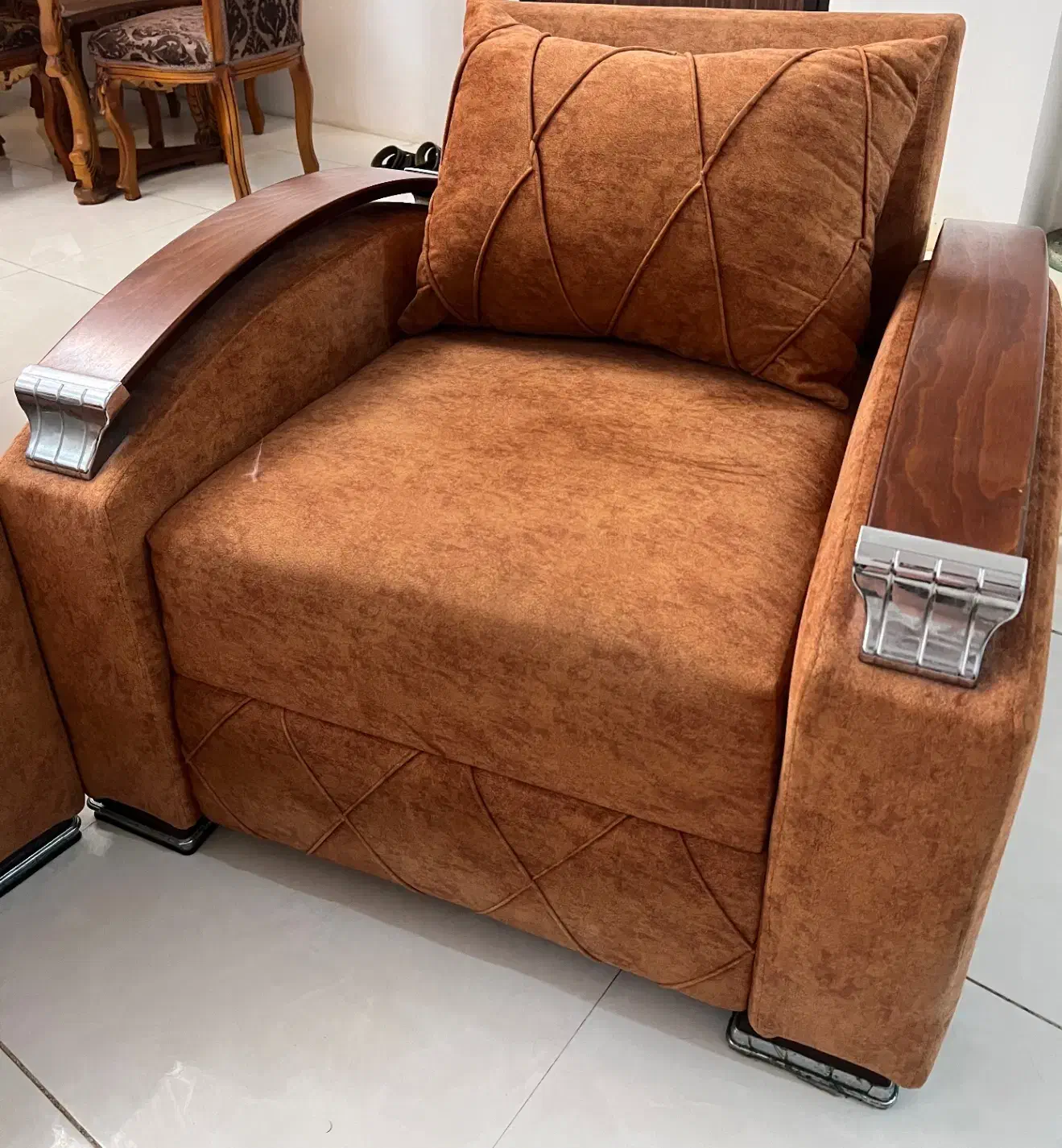 مبلمان ۴نفرع|مبلمان خانگی و میز عسلی|گرگان, |دیوار