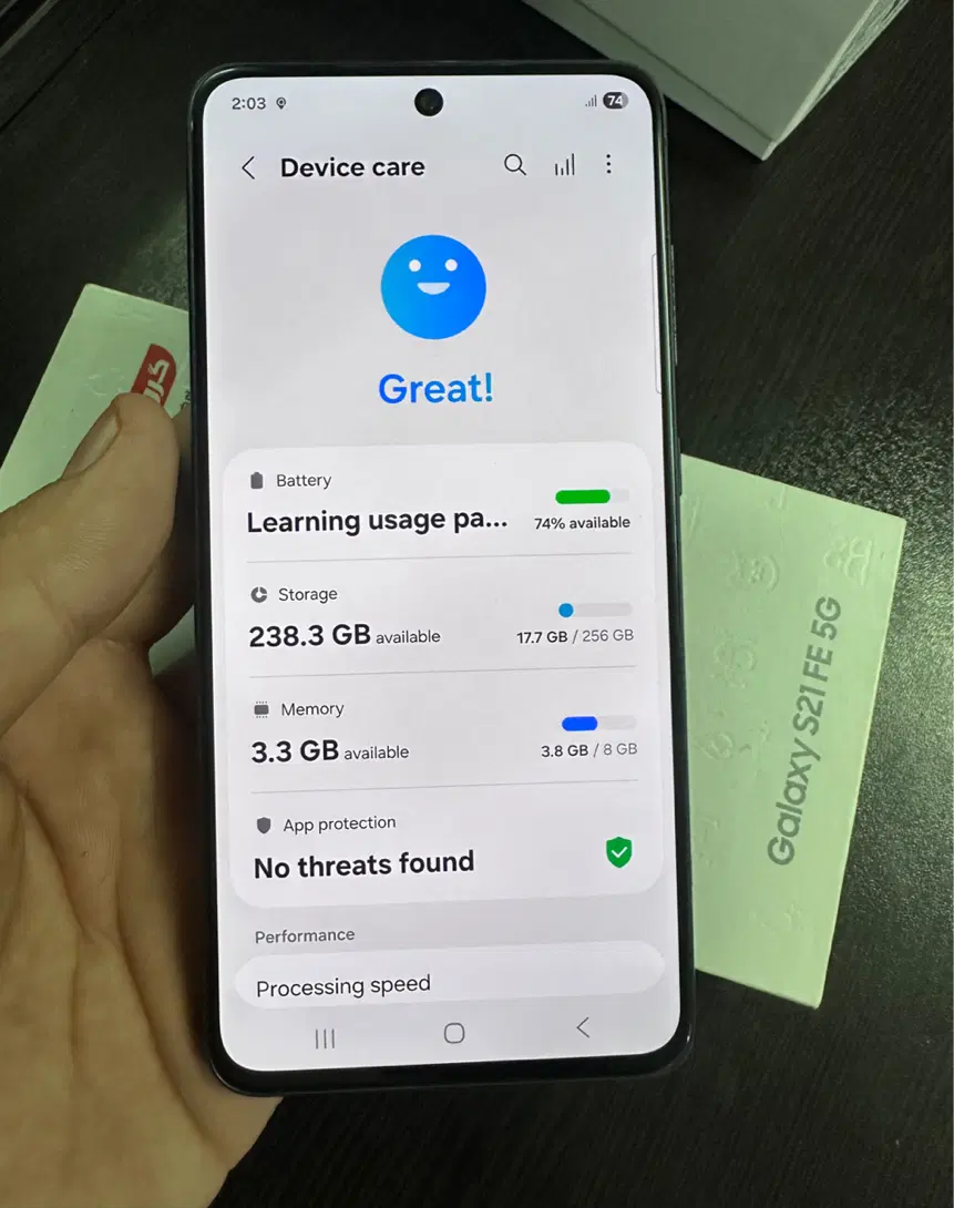S21fe 256 5G|موبایل|کرمان, |دیوار