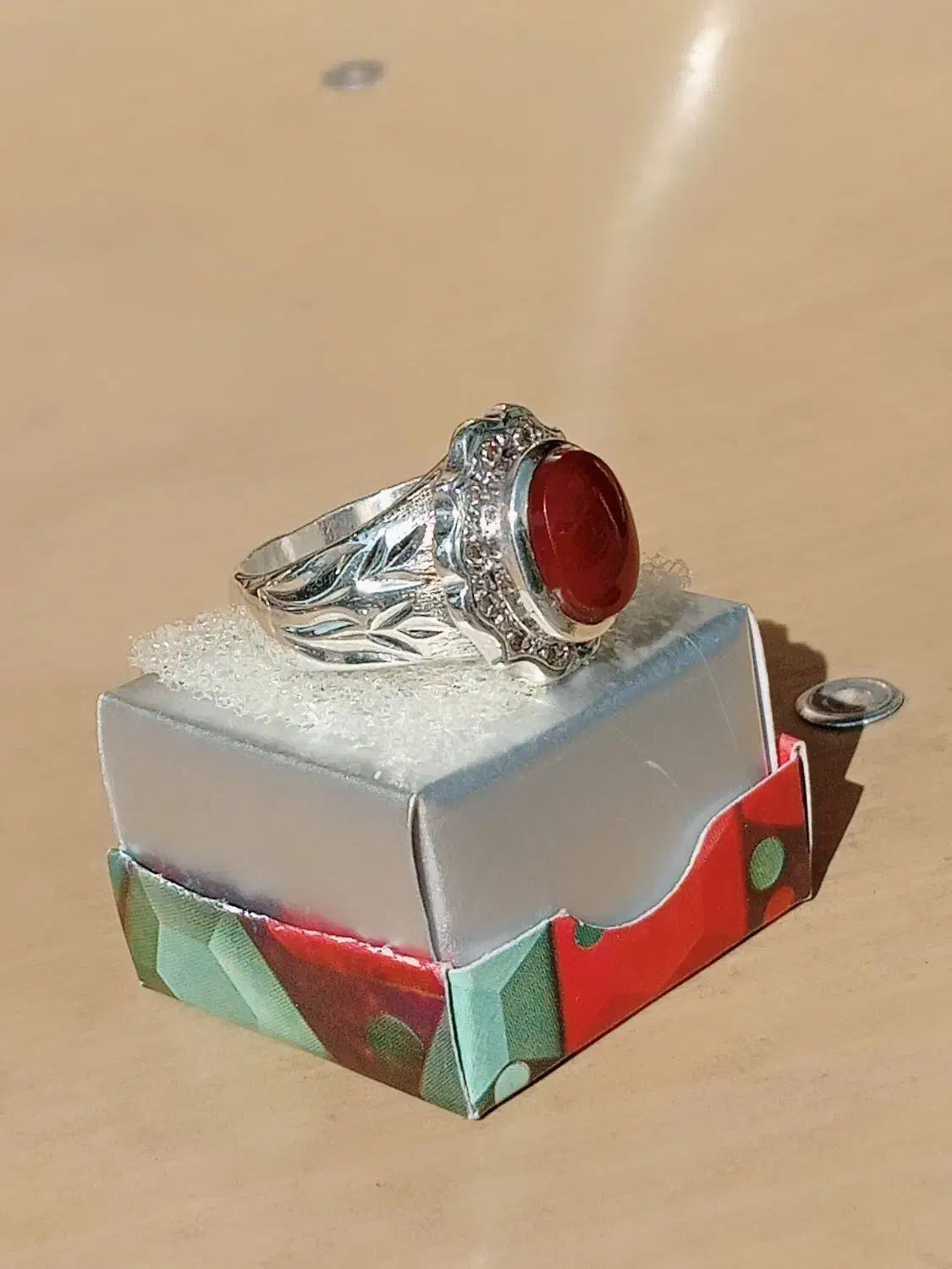 انگشتر عقیق یمن کلکسیونی خاص|جواهرات|مشهد, شیرودی|دیوار