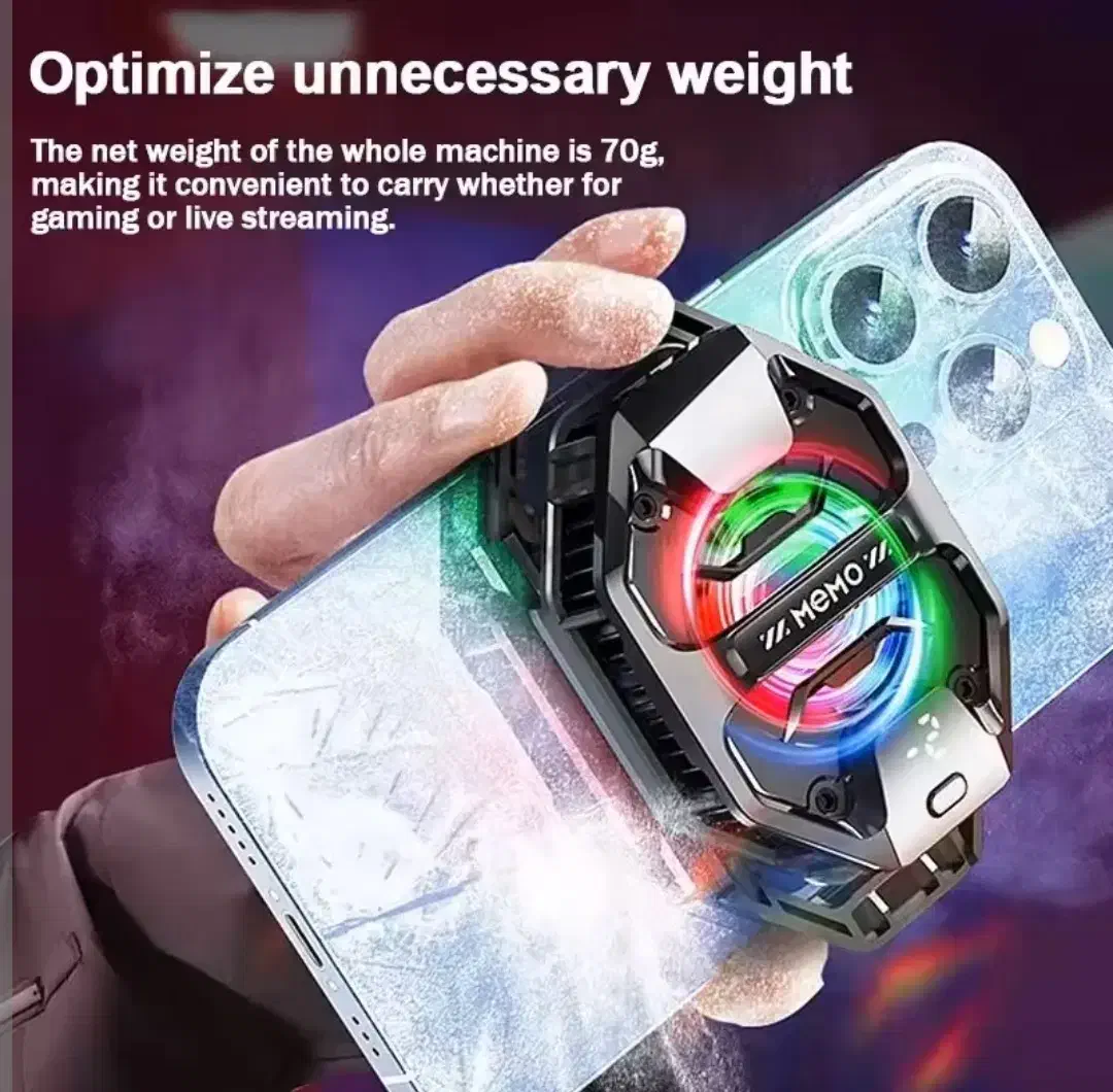 فن خنک کننده مبایل ممو مدل DL20|لوازم جانبی موبایل و تبلت|تهران, شهرک دانشگاه|دیوار