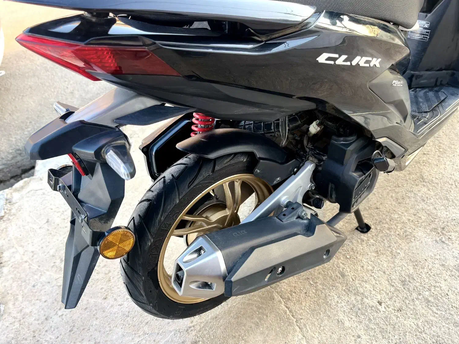 طرح کلیک کبیر موتور 170cc|موتورسیکلت|امیدیه, |دیوار