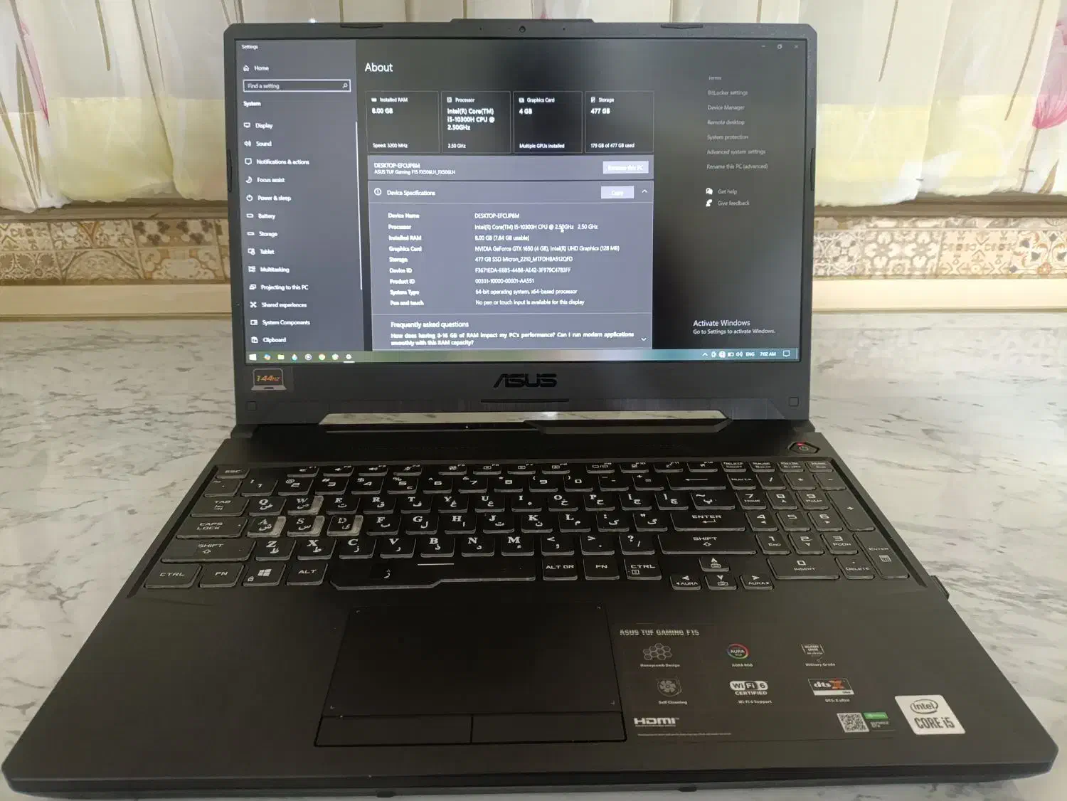 لبتاب ایسوز گیمینگ|رایانه همراه|تهران, مشیریه|دیوار